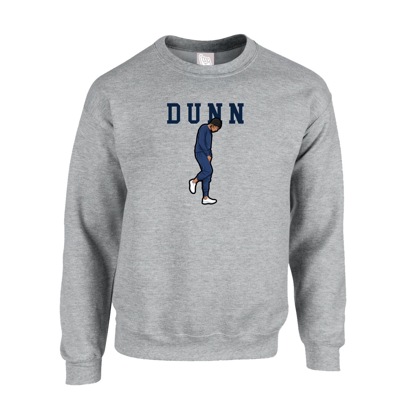 Fleece Crew — Shirsey in Grey