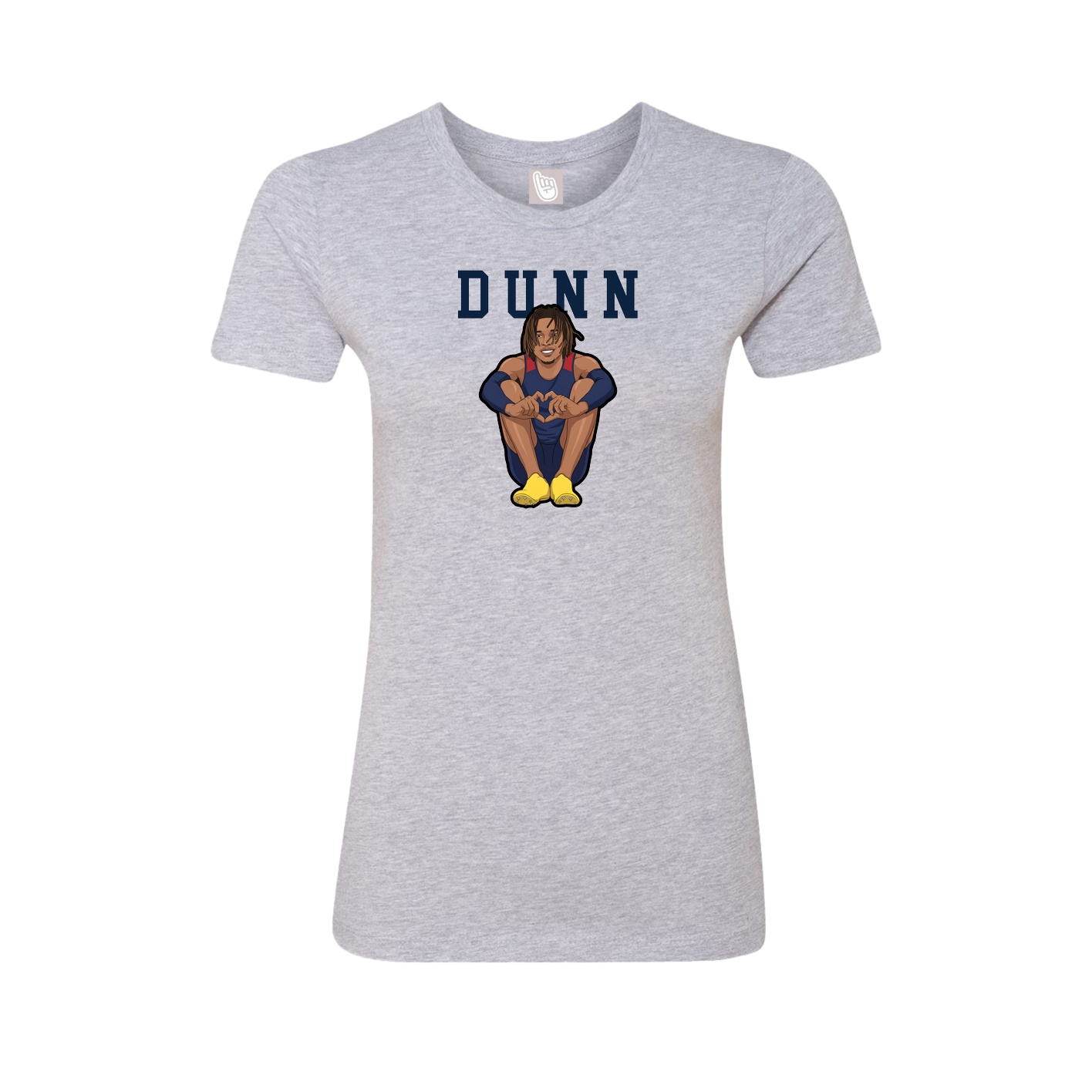 Fitted Women's Tee — Shirsey in Grey
