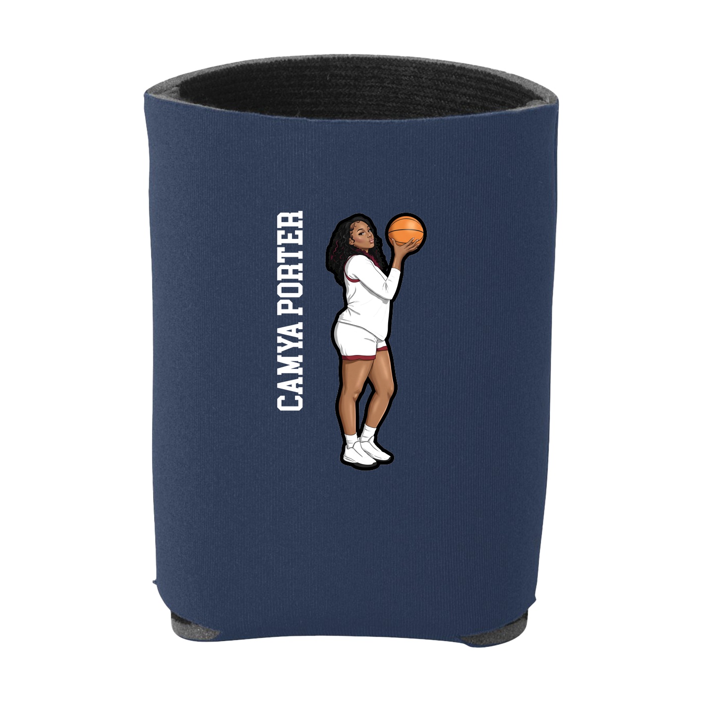 Can Holder — Name Vertical in Navy