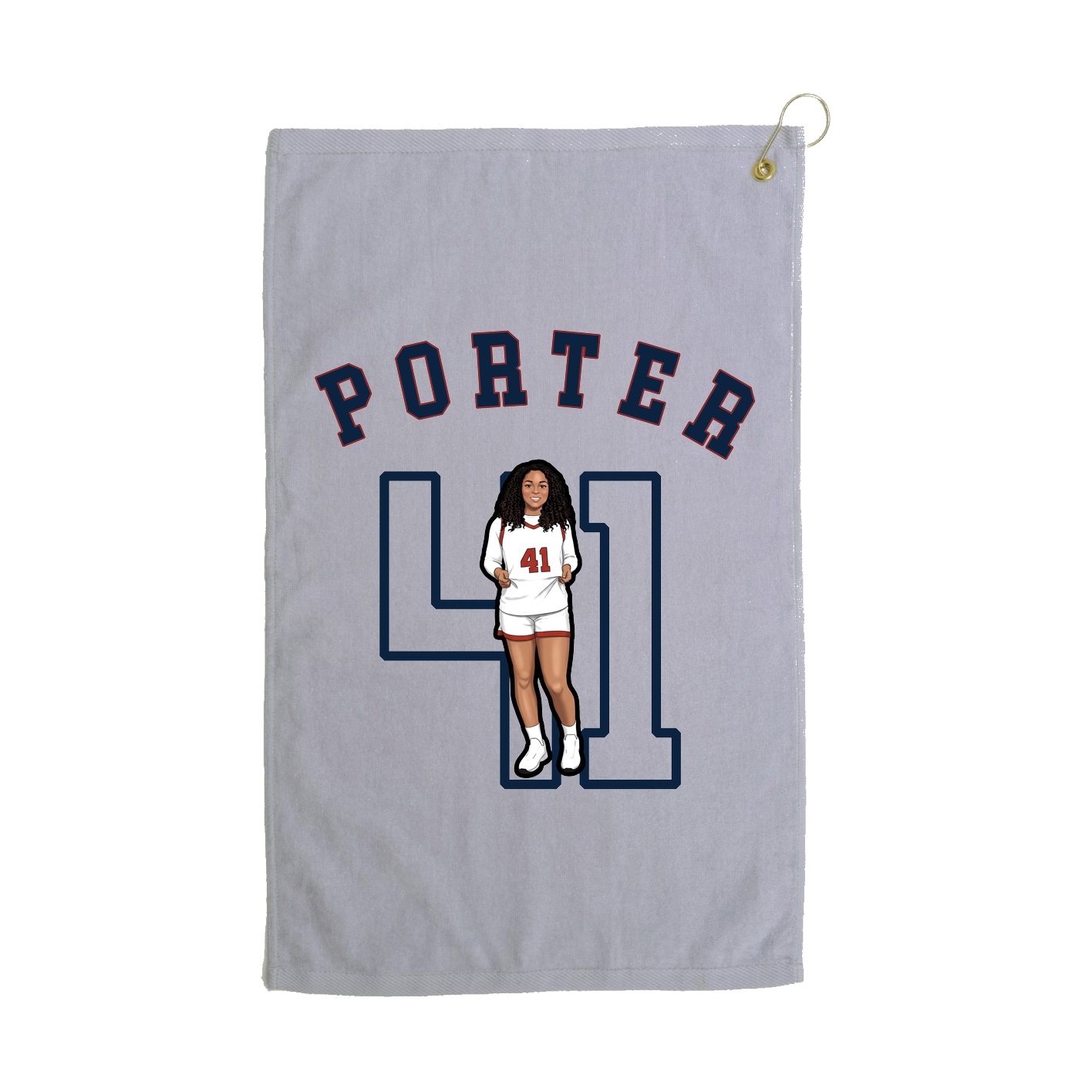Golf Towel — Shirsey Arch in Grey