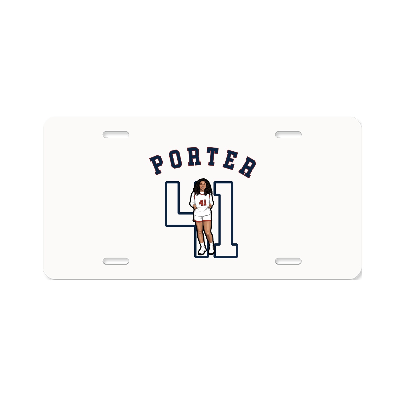 License Plate — Shirsey Arch in Classic