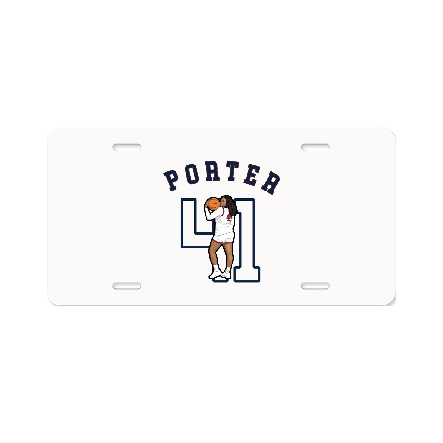 License Plate — Shirsey Arch in Classic