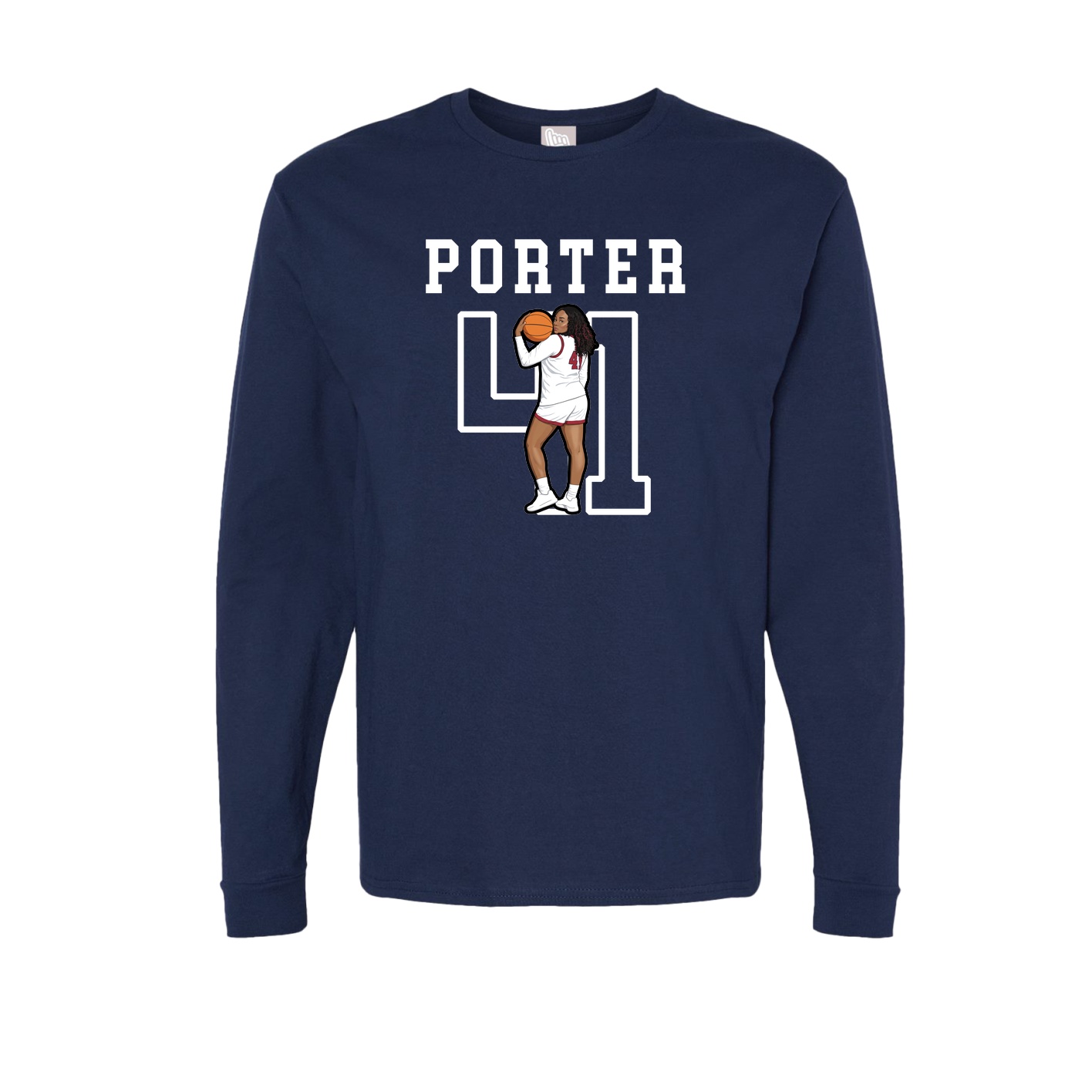 Long Sleeve Tee — Shirsey in Navy