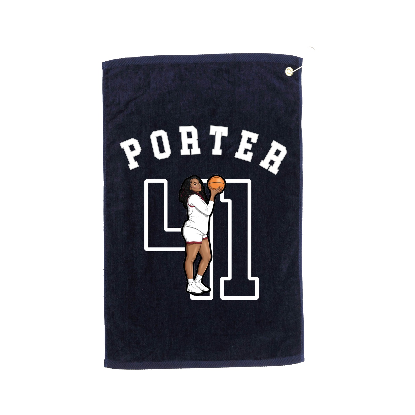 Golf Towel — Shirsey Arch in Navy