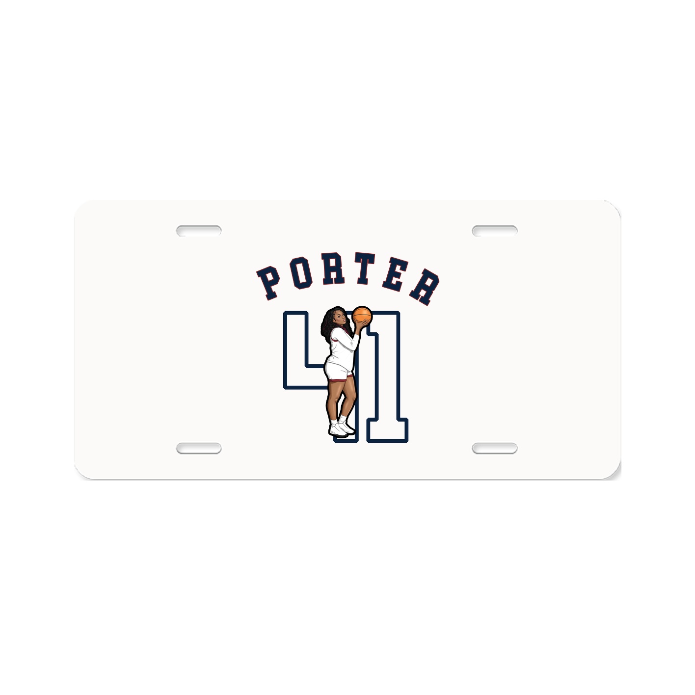 License Plate — Shirsey Arch in Classic