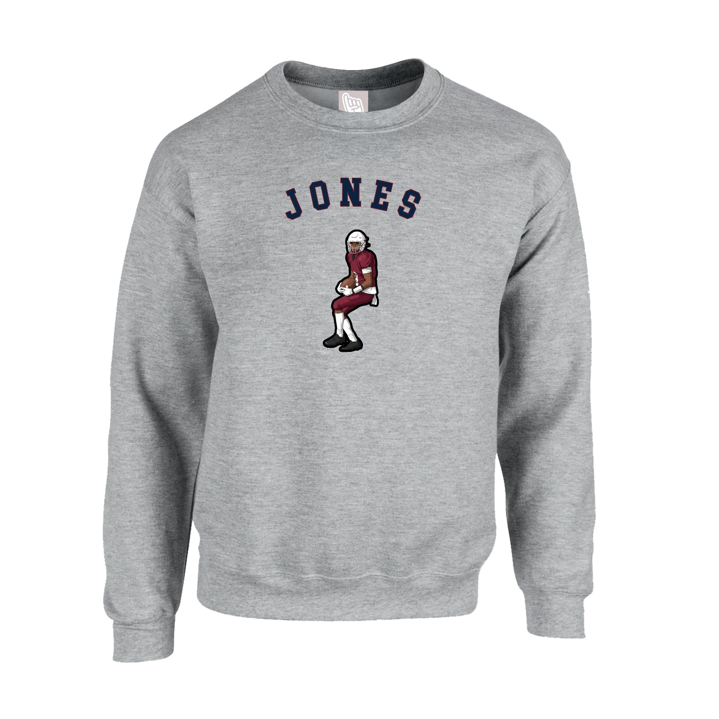 Fleece Crew — Shirsey Arch in Grey