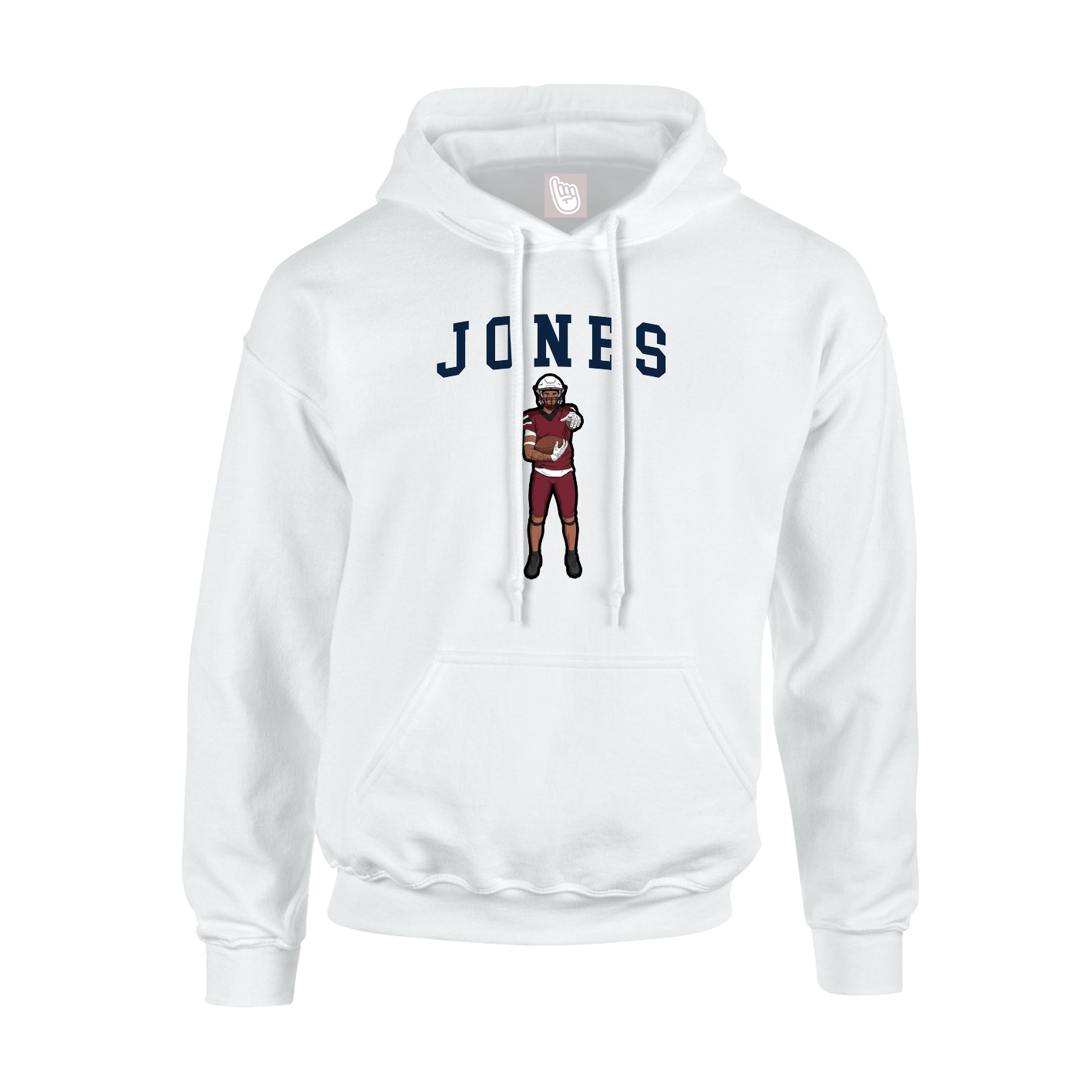 Hoodie — Shirsey in White