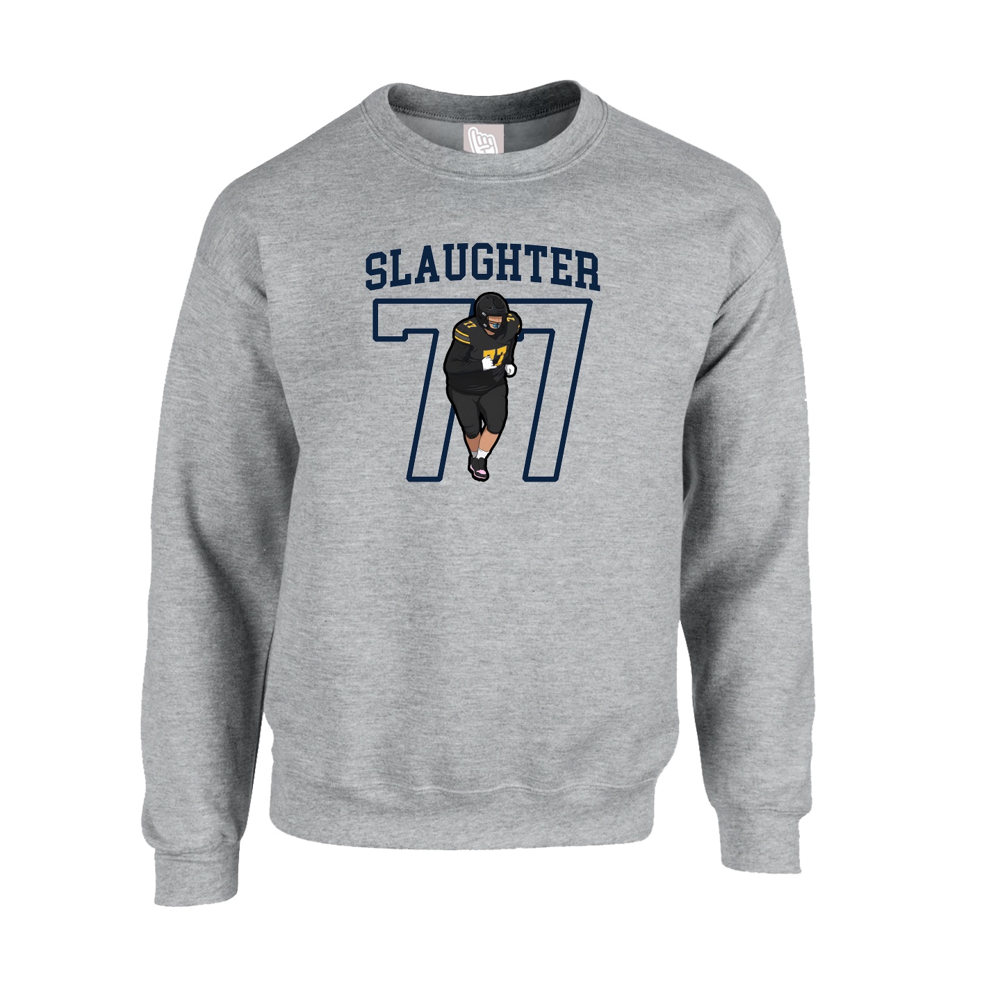 Fleece Crew — Shirsey in Grey