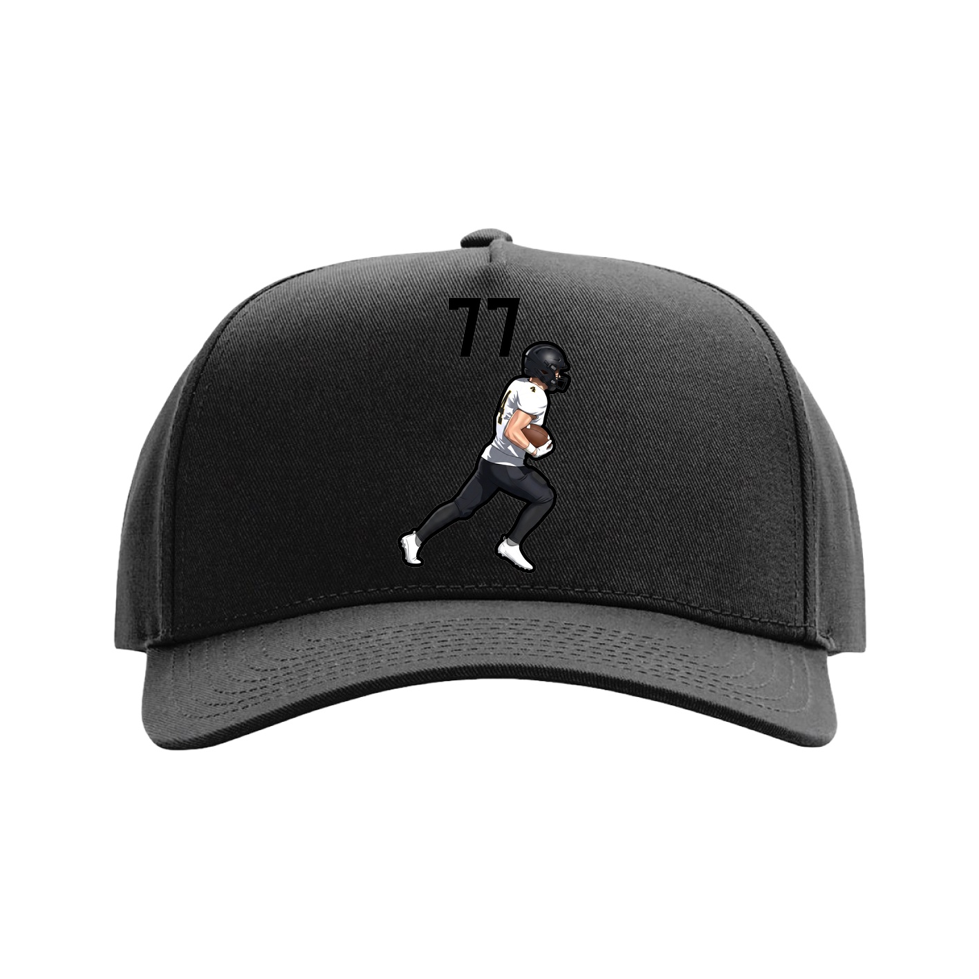 Full Fabric Five-Panel Champ Cap