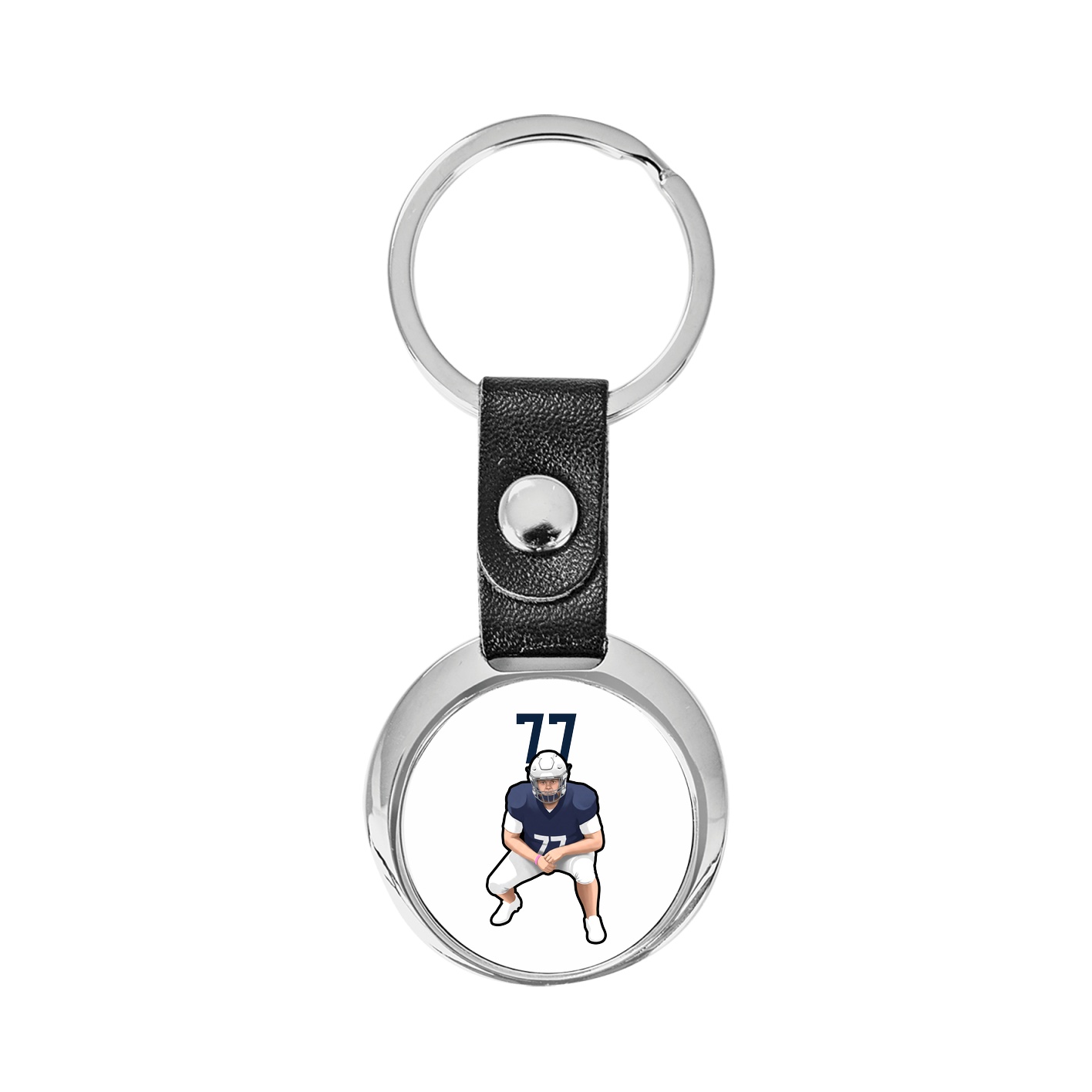 Key Chain — Number Top in Classic