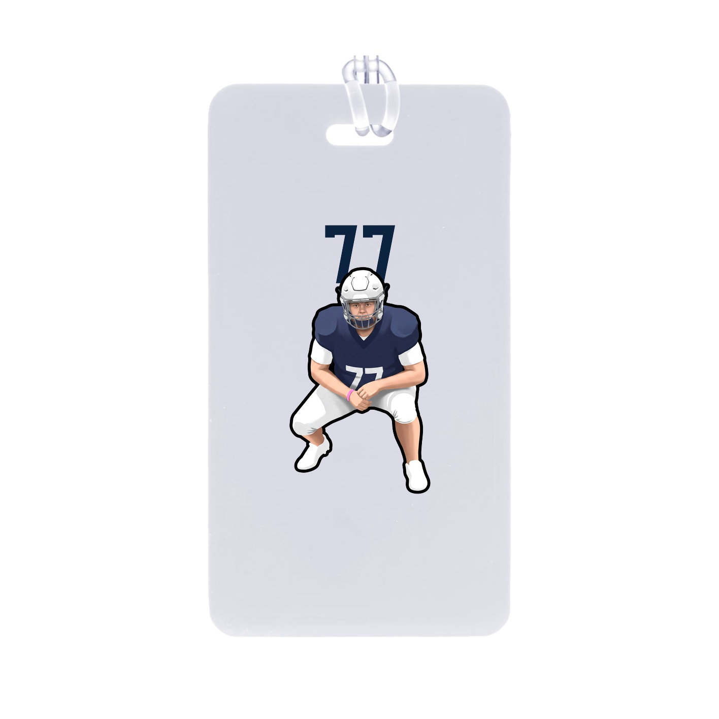 Bag Tag — Number Top in Classic