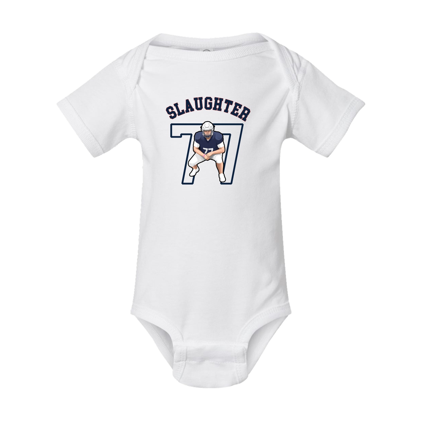 Baby Onesie — Shirsey Arch in White