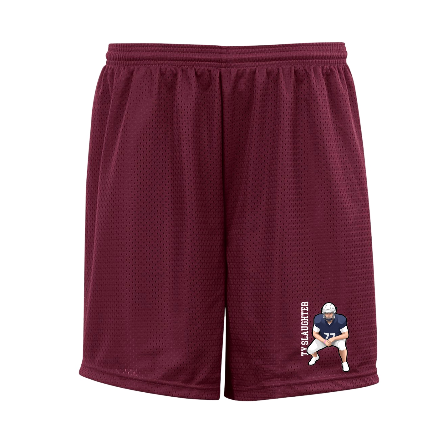 Shorts — Name Vertical in Cardinal
