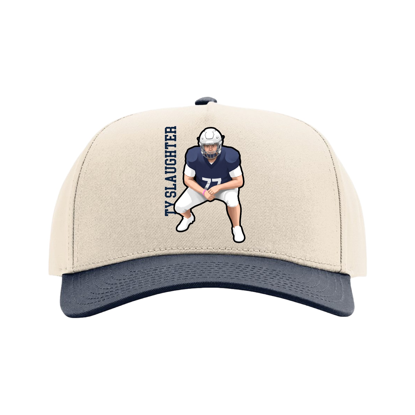 Full Fabric Five-Panel Champ Cap