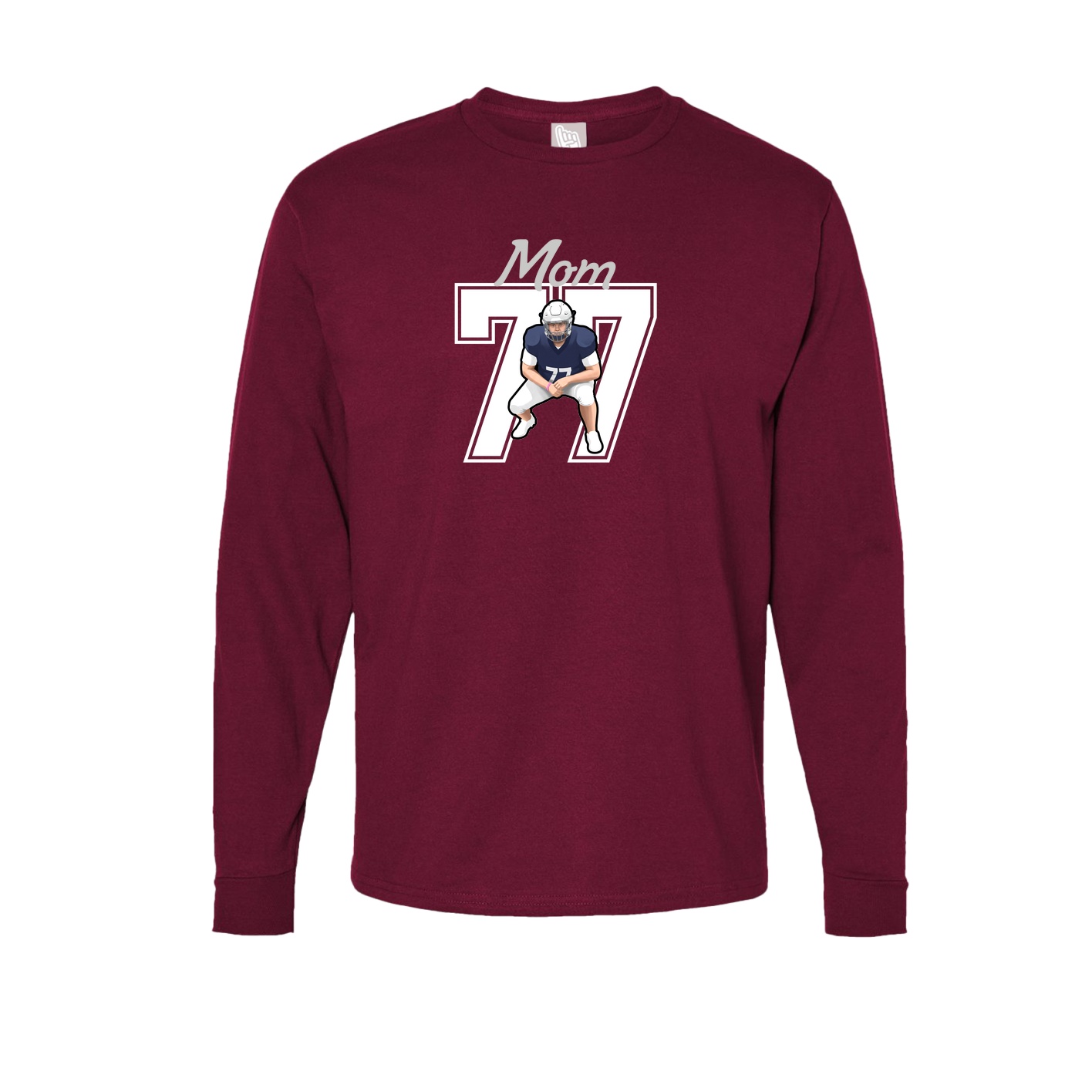 Long Sleeve Tee — Mothers Day Shirsey in Cardinal