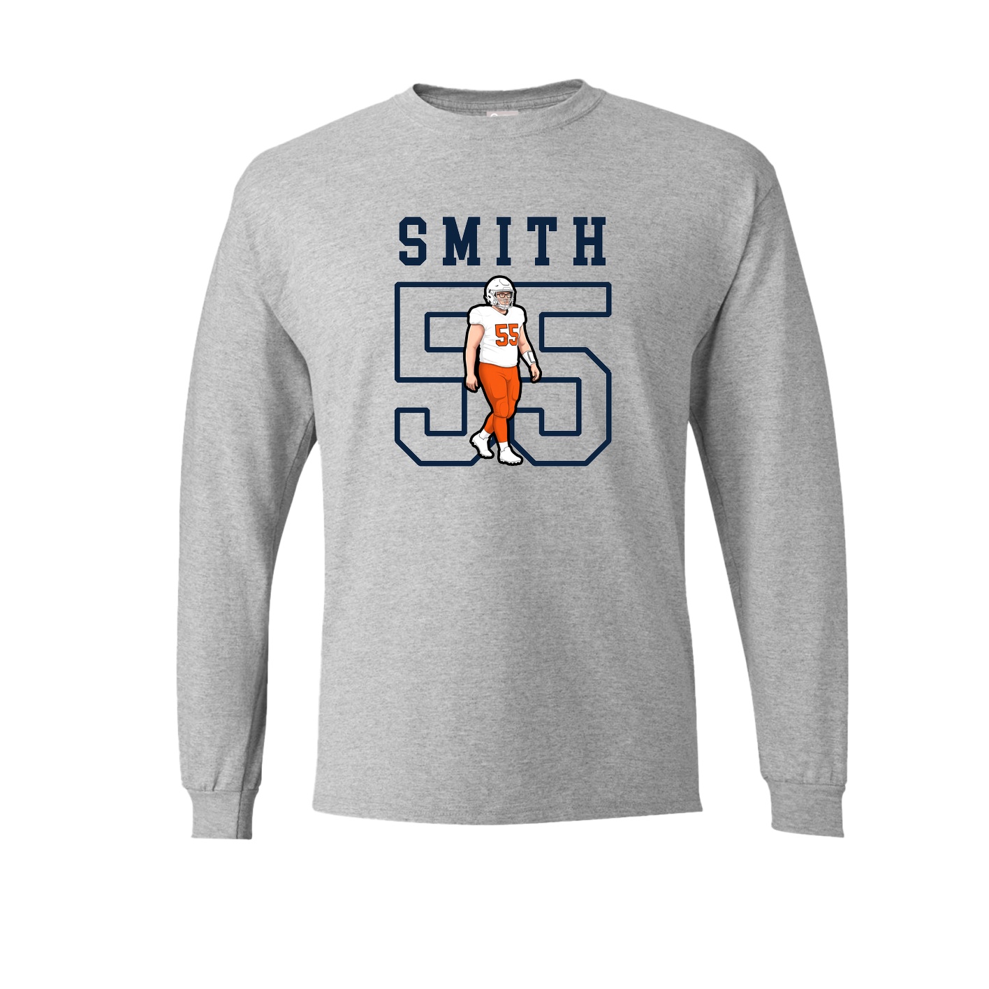 Long Sleeve Tee — Shirsey in Grey