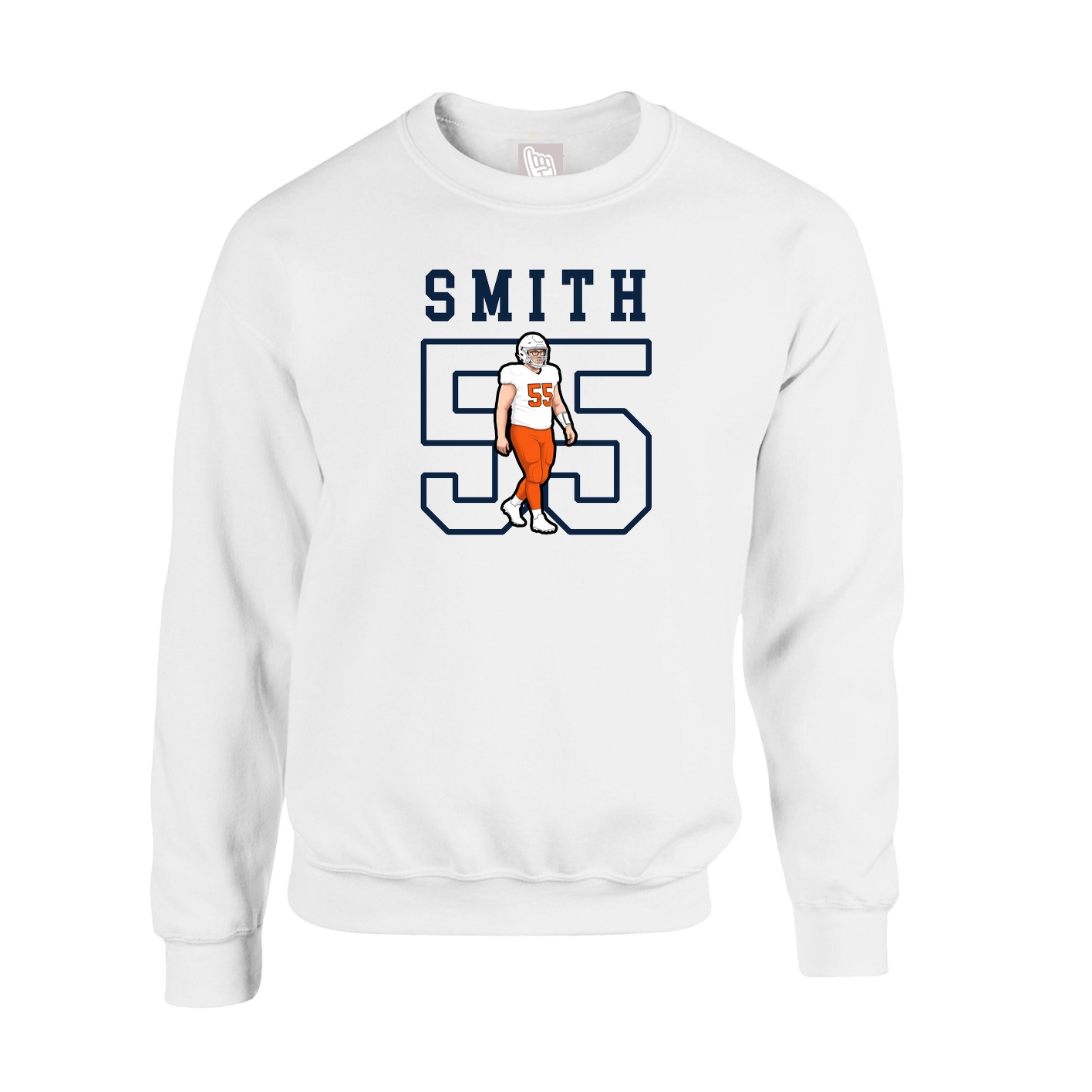 Fleece Crew — Shirsey in White