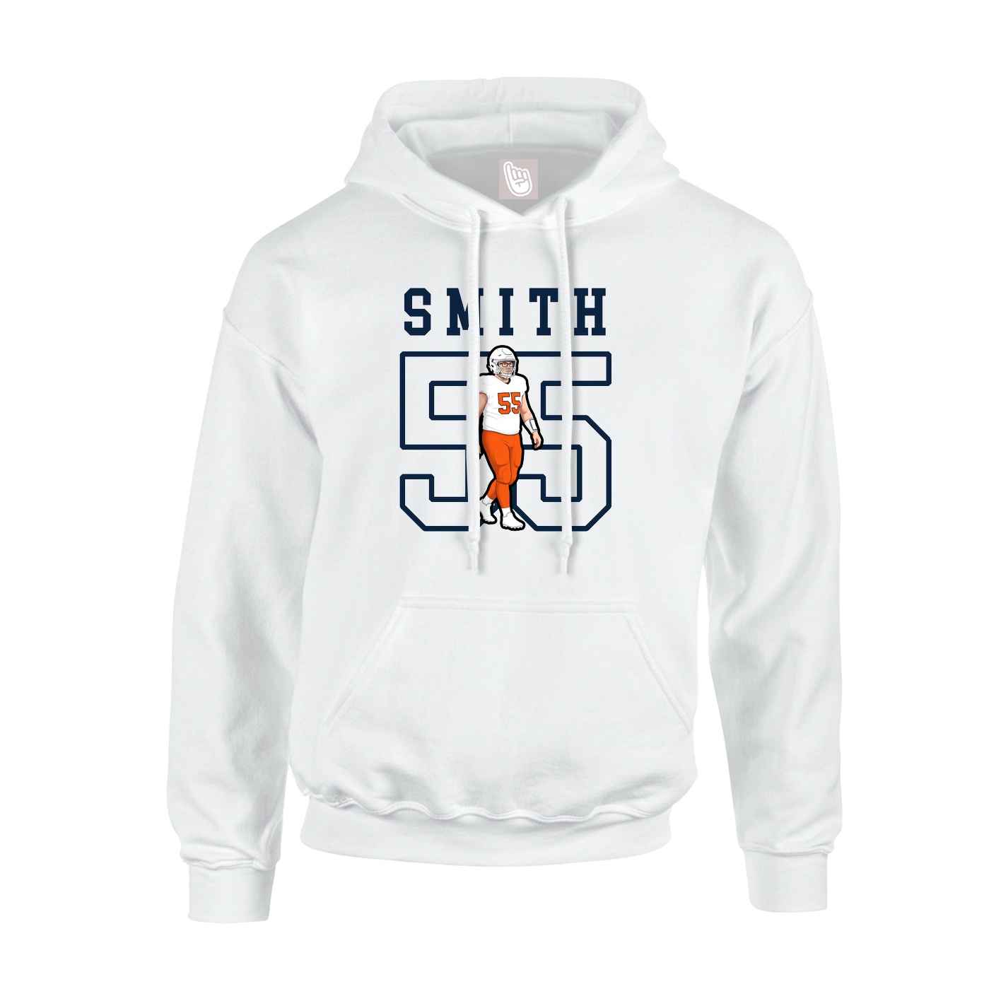 Youth Hoodie — Shirsey in White