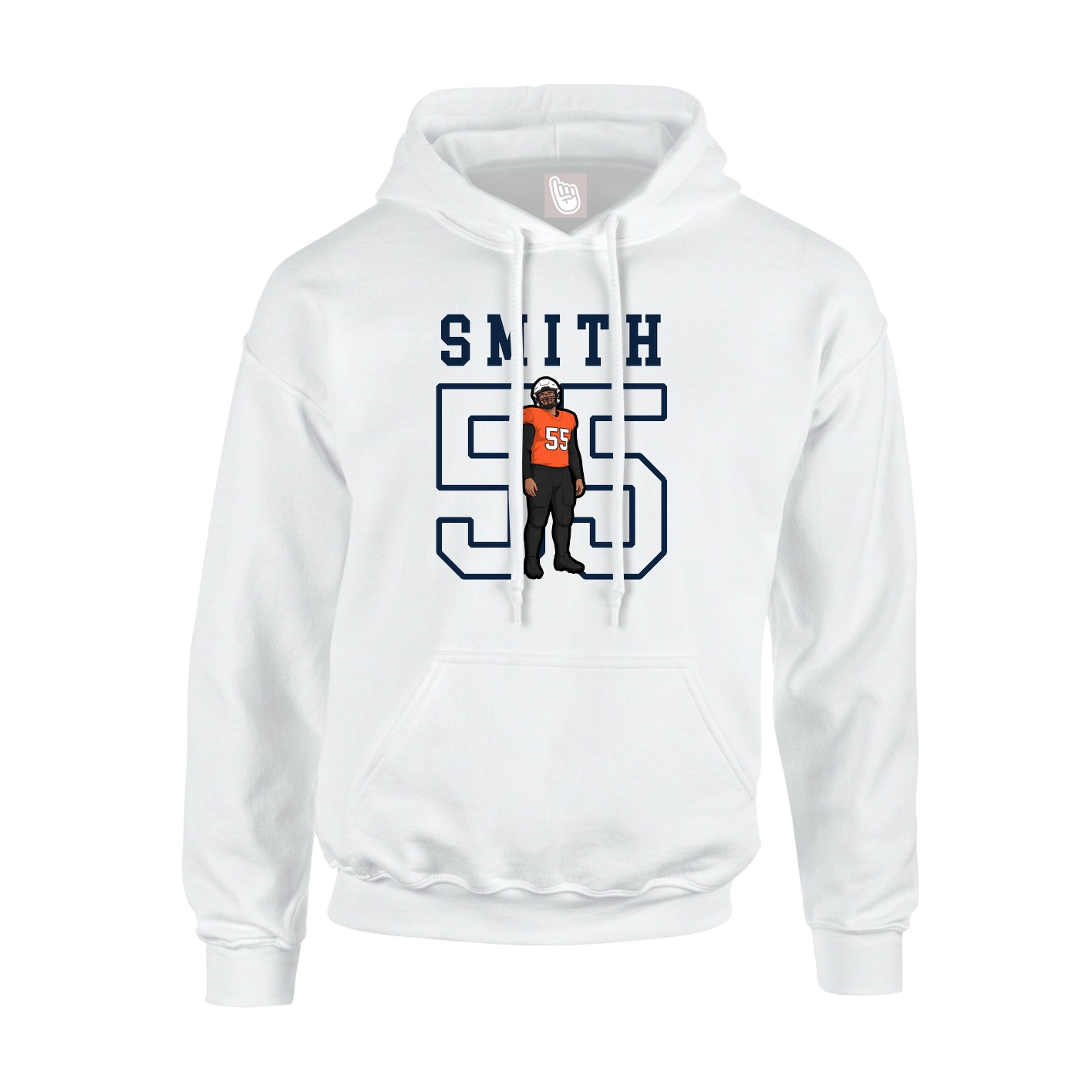 Youth Hoodie — Shirsey in White