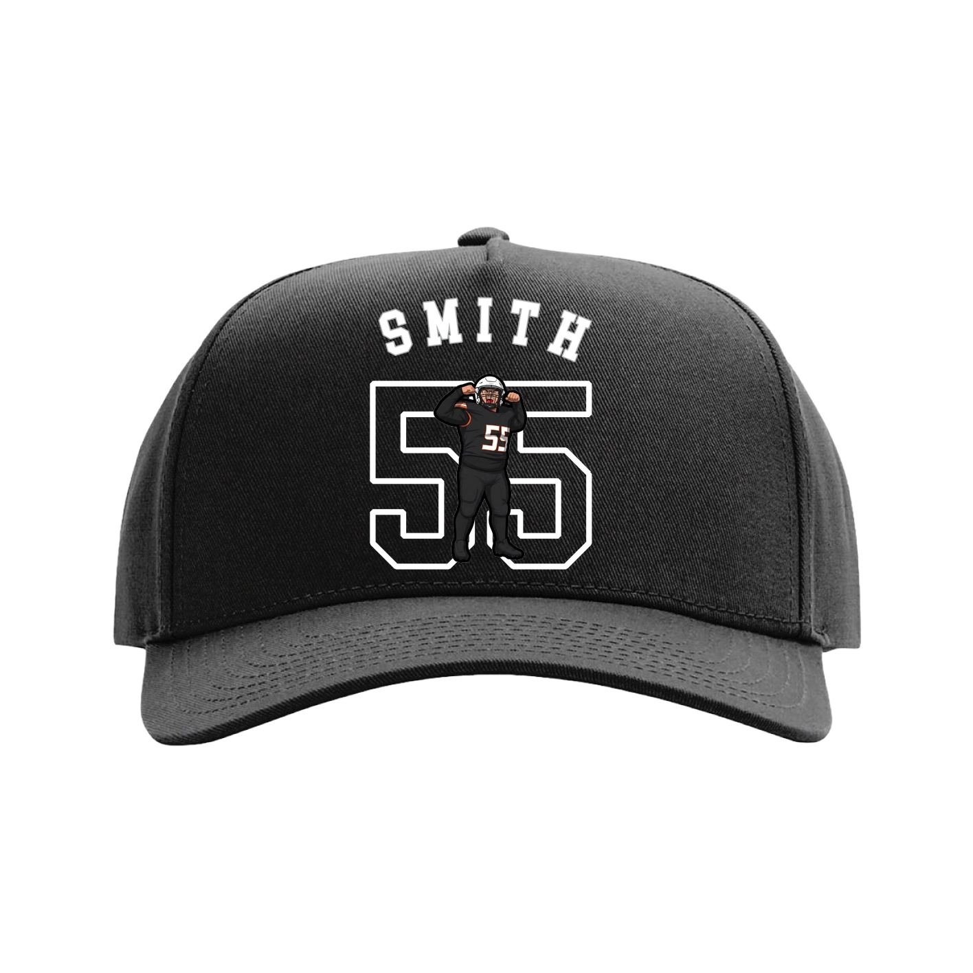 Full Fabric Five-Panel Champ Cap