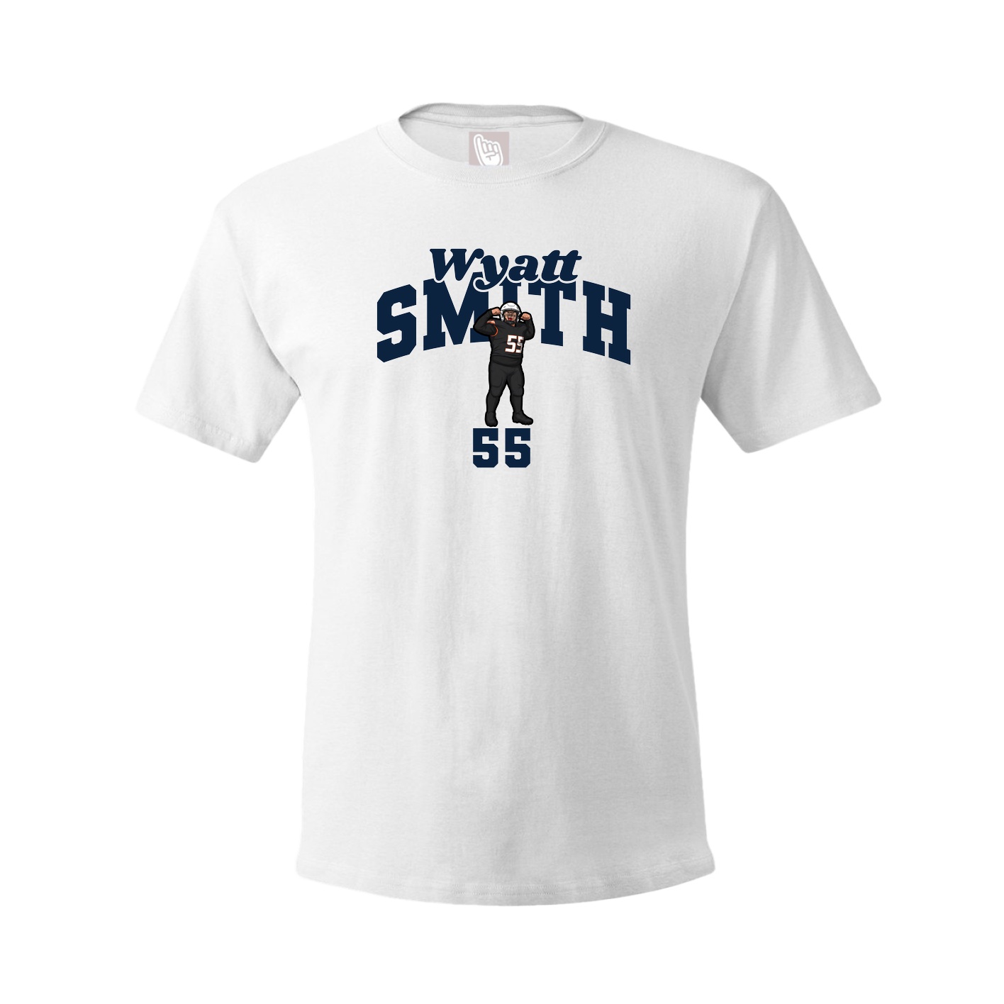 Youth Tee — Signature Arch in White