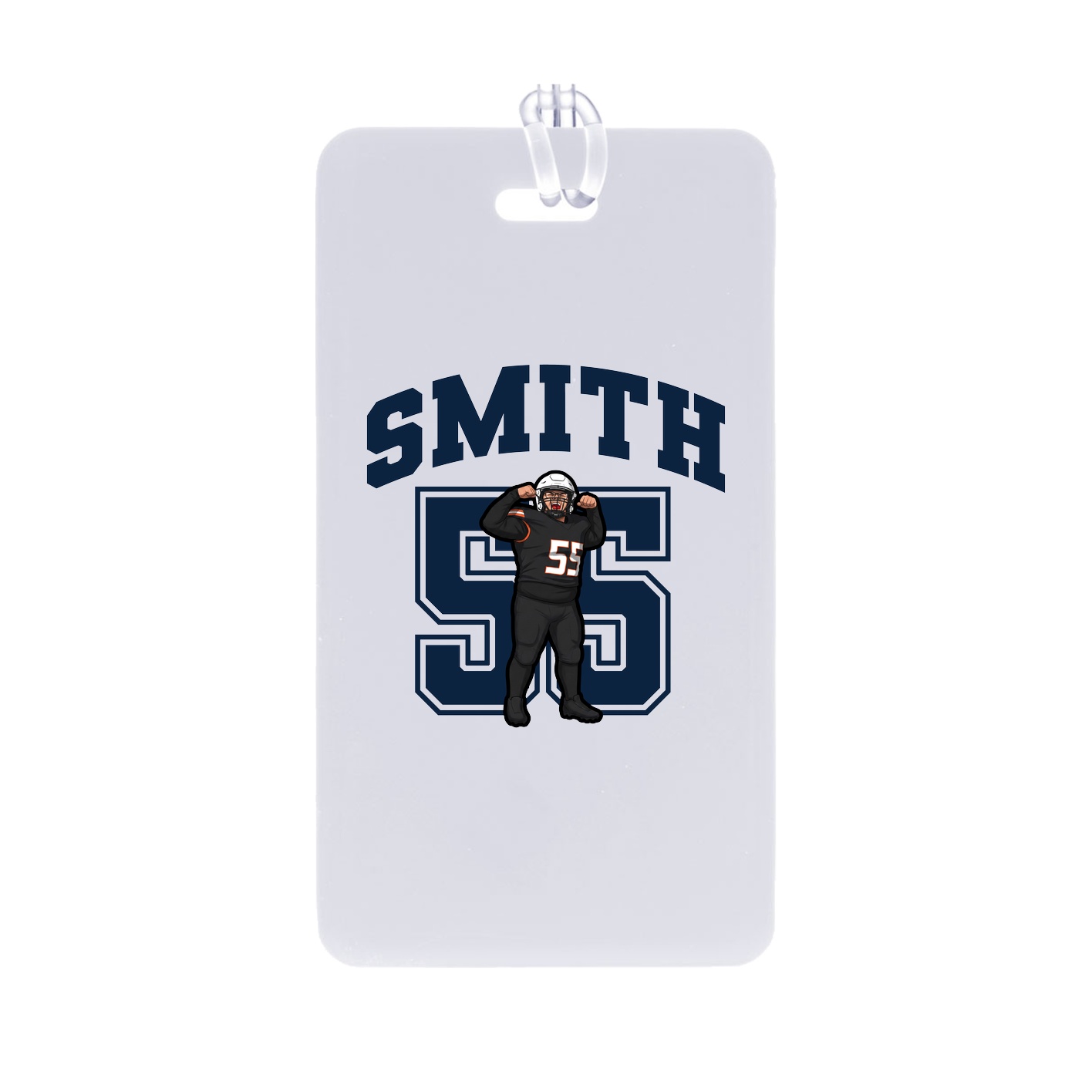 Bag Tag — Number in Classic