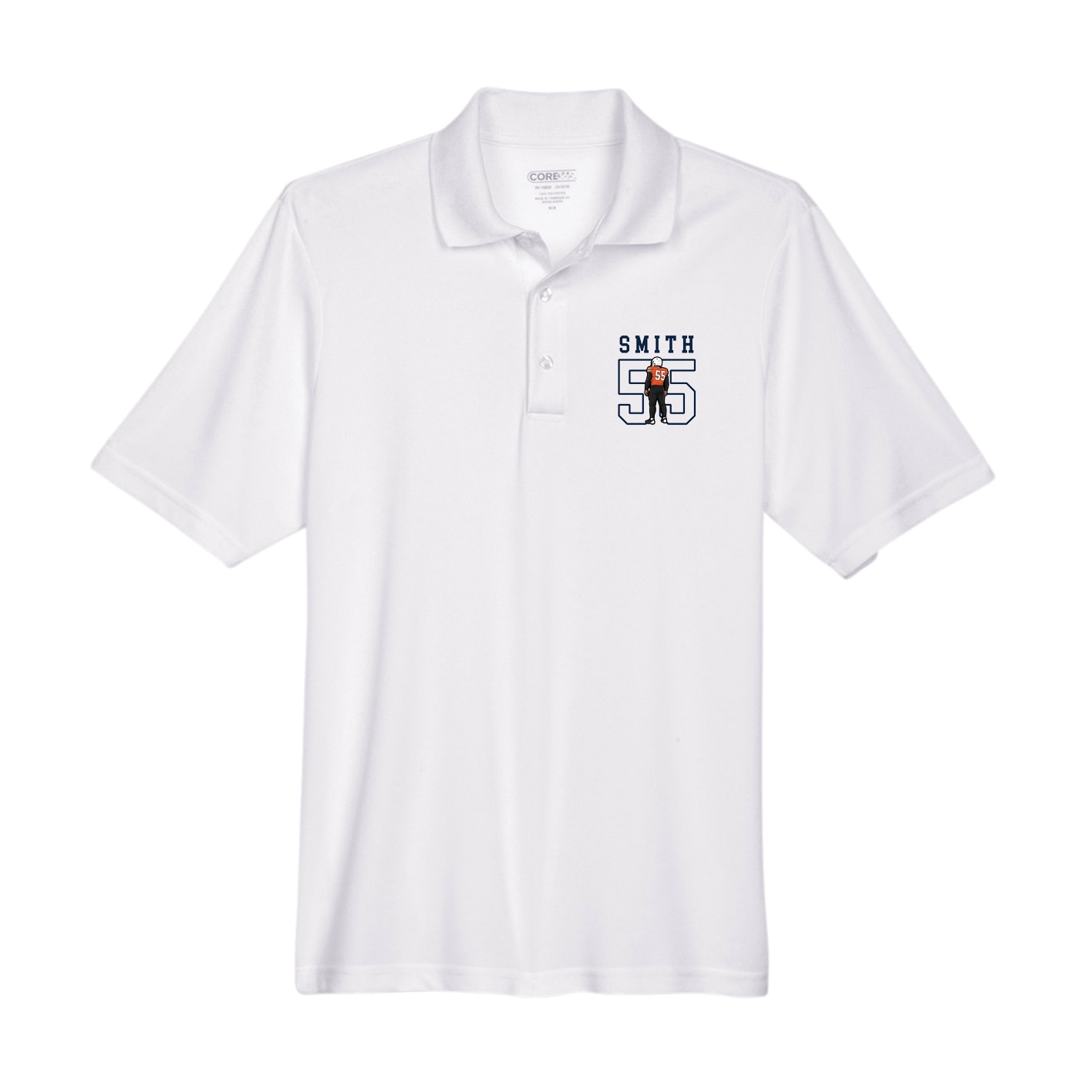 Performance Polo — Shirsey in White