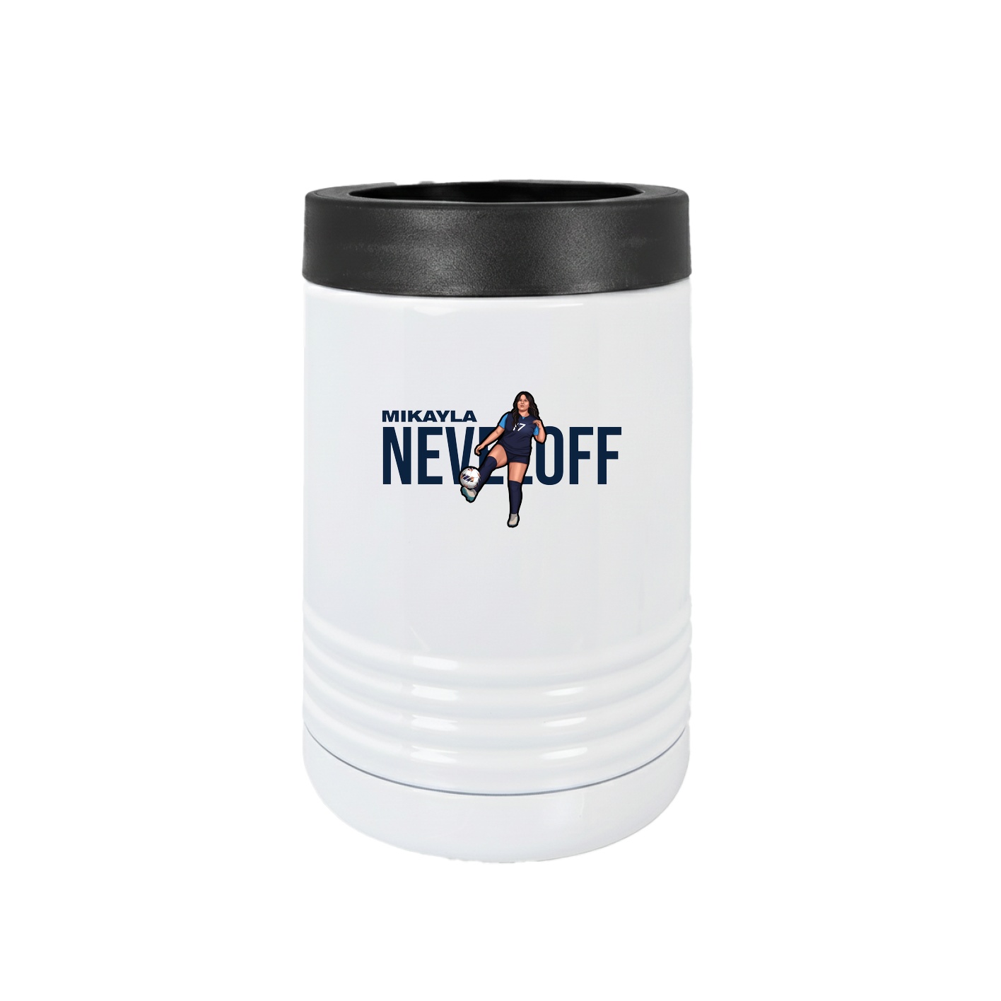 Beverage Holder — Player Name in White