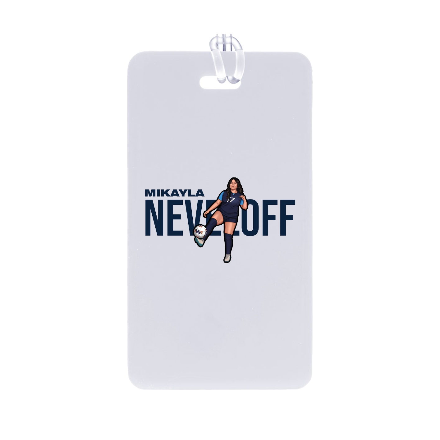Bag Tag — Player Name in Classic
