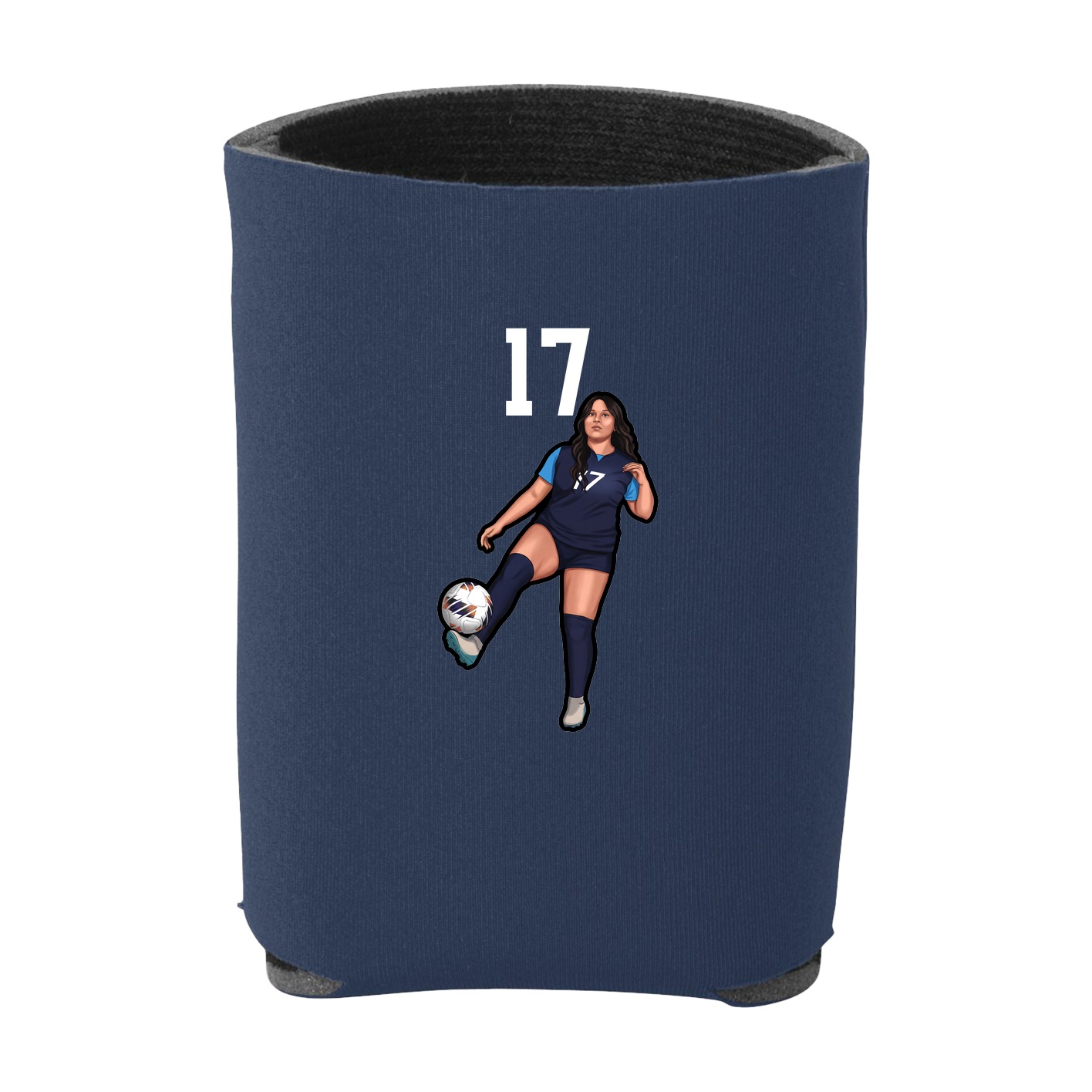 Can Holder — Number Top in Navy