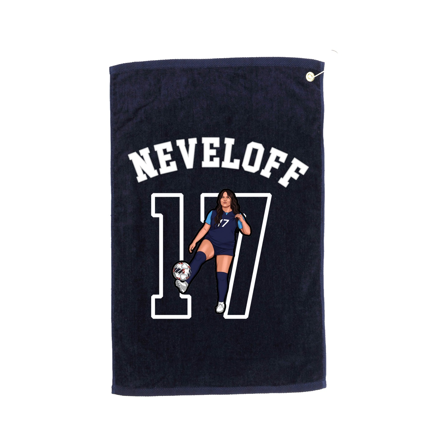 Golf Towel — Shirsey Arch in Navy