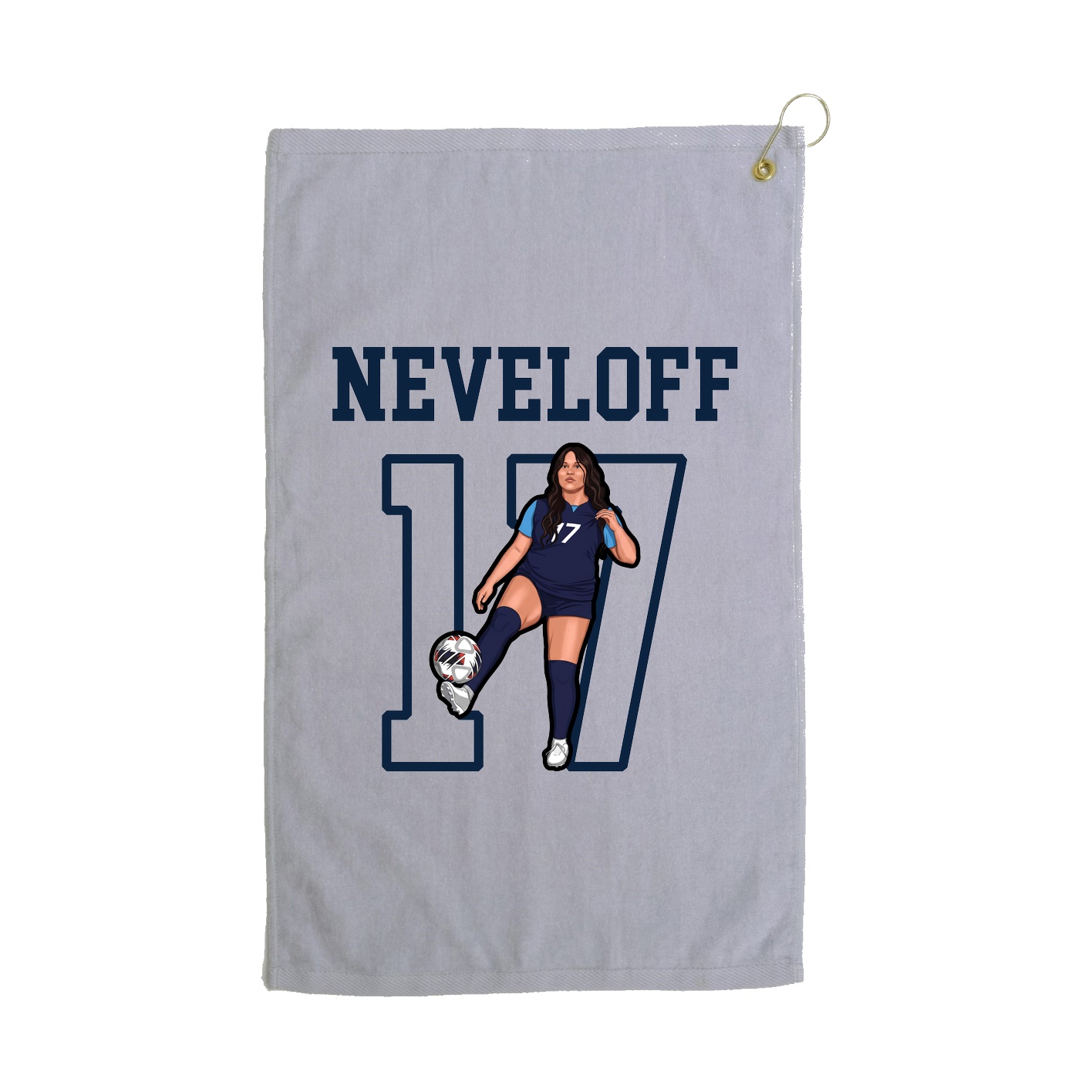 Golf Towel — Shirsey in Grey