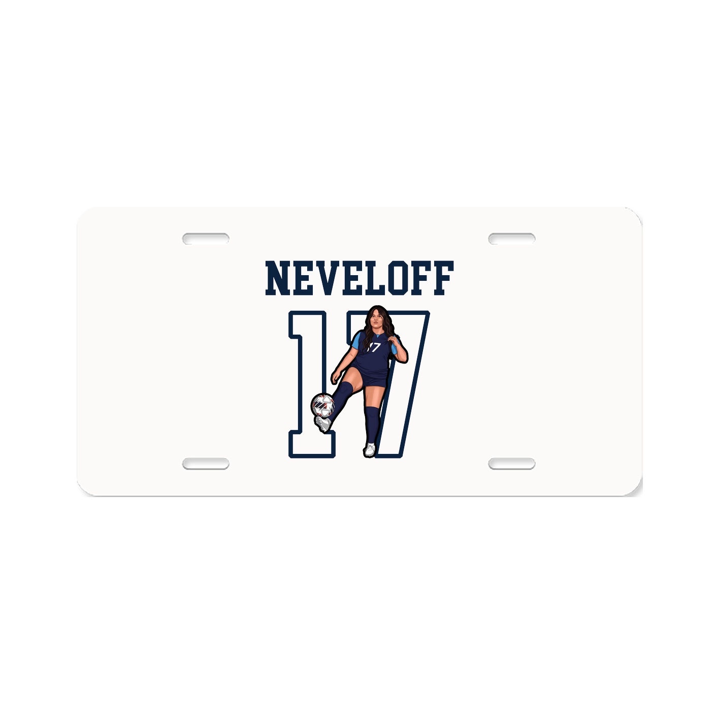 License Plate — Shirsey in Classic