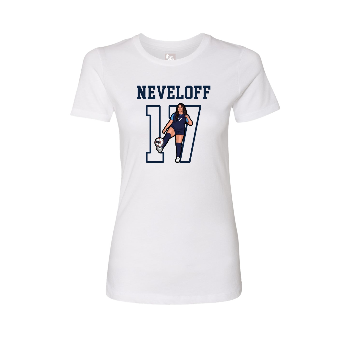 Fitted Women's Tee — Shirsey in White