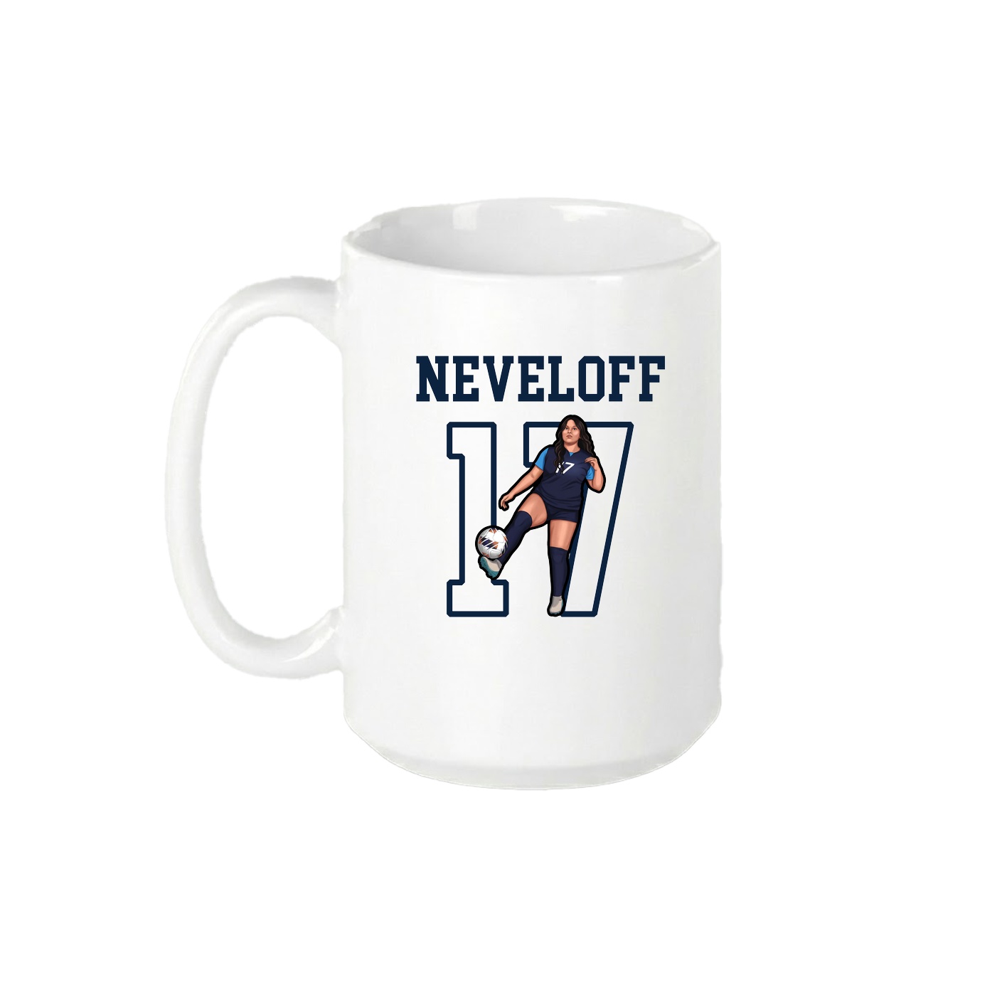 15oz Coffee Mug — Shirsey in White