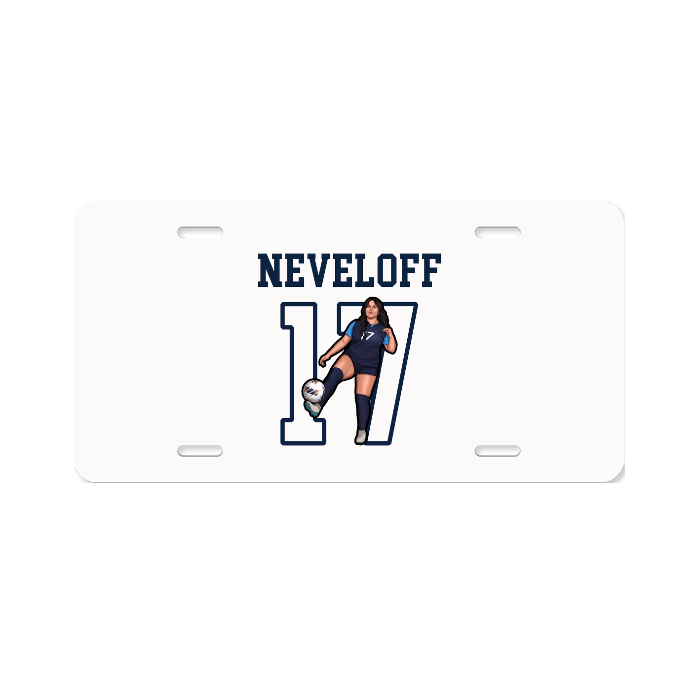 License Plate — Shirsey in Classic