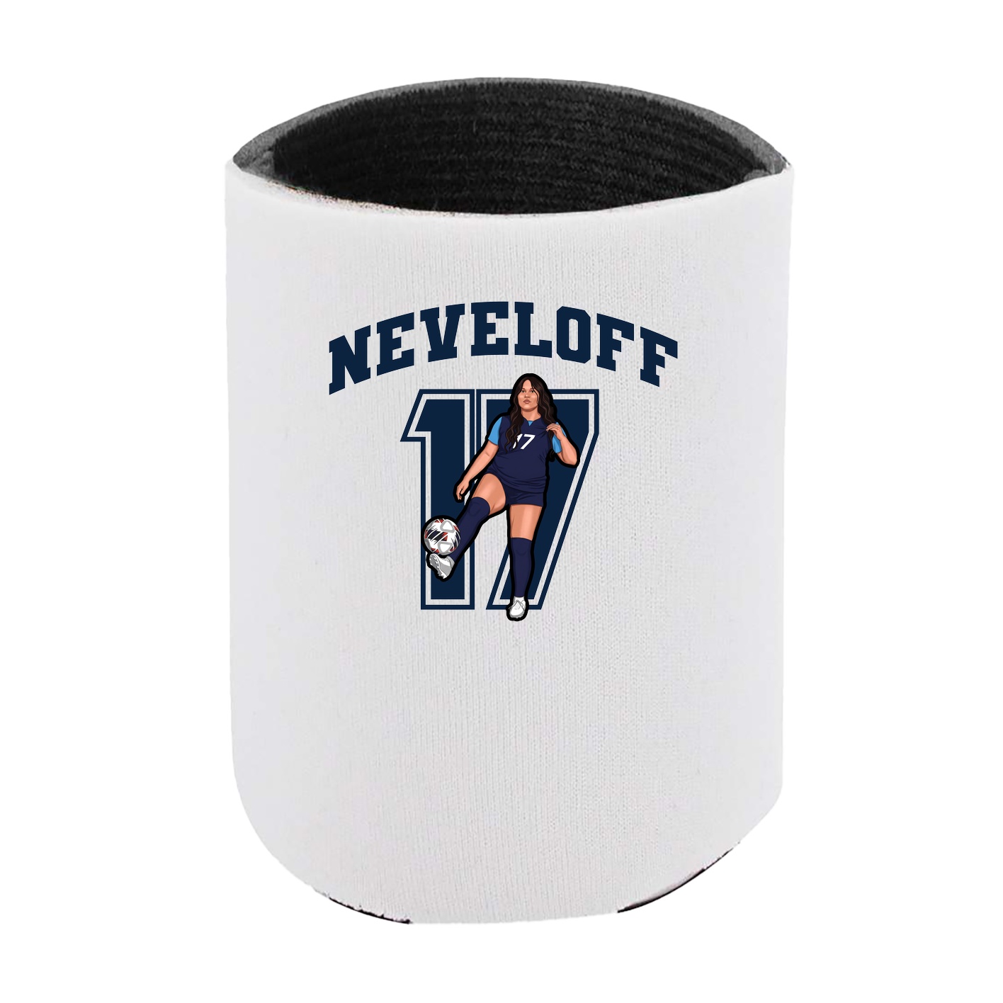 Can Holder — Number in White
