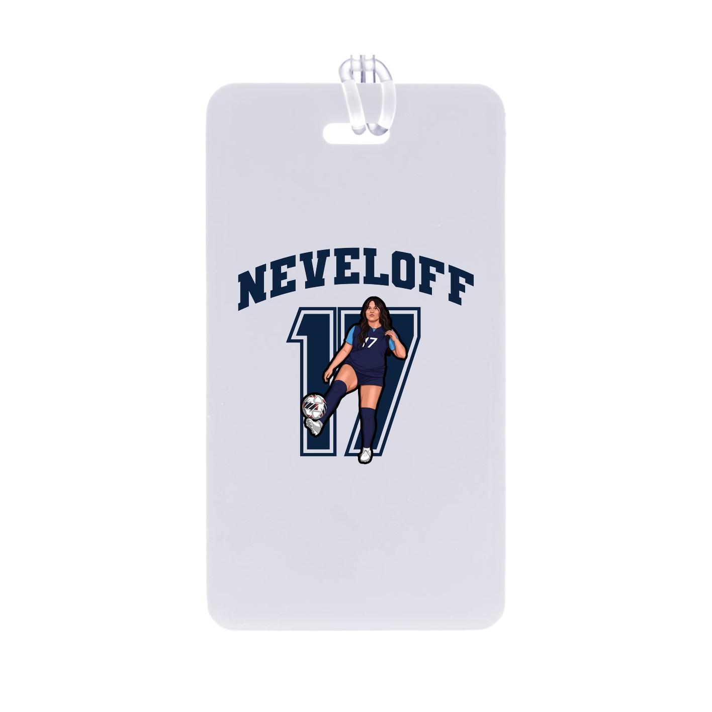 Bag Tag — Number in Classic