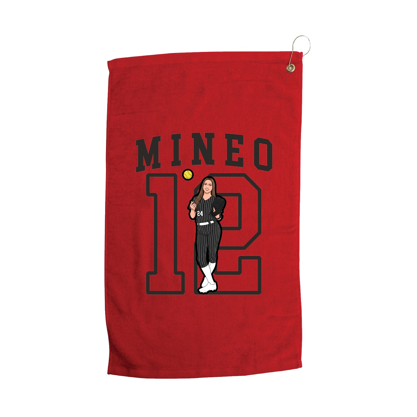 Golf Towel — Shirsey in Red