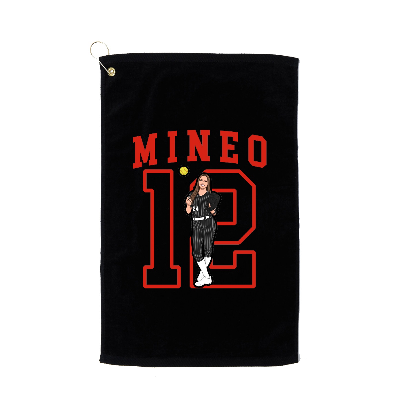 Golf Towel — Shirsey in Black