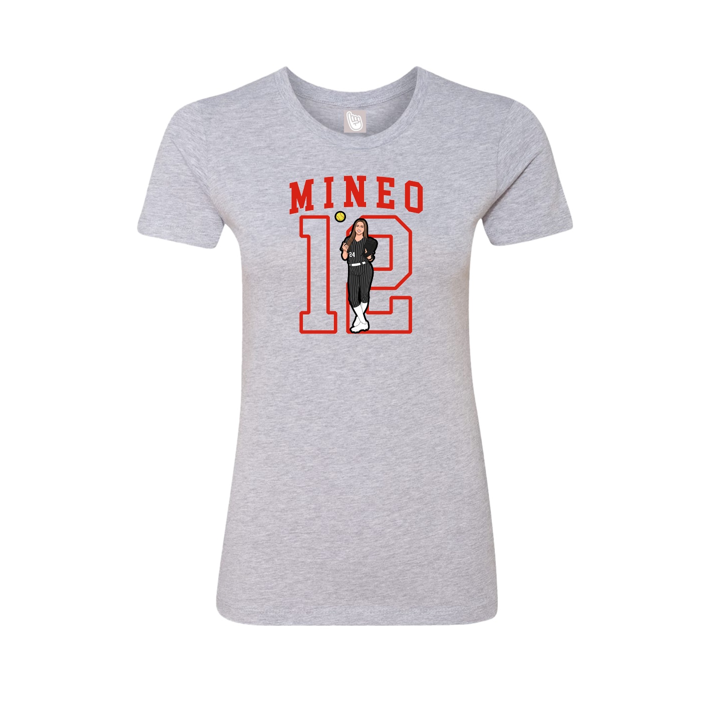 Womens Tee — Shirsey in Grey