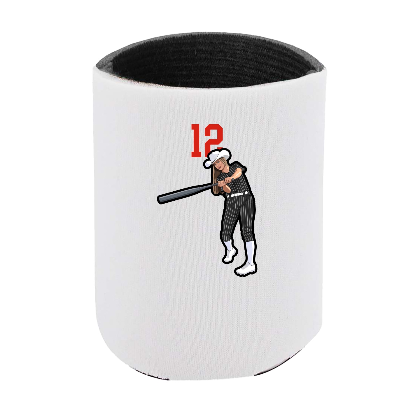 Can Holder — Number Top in White