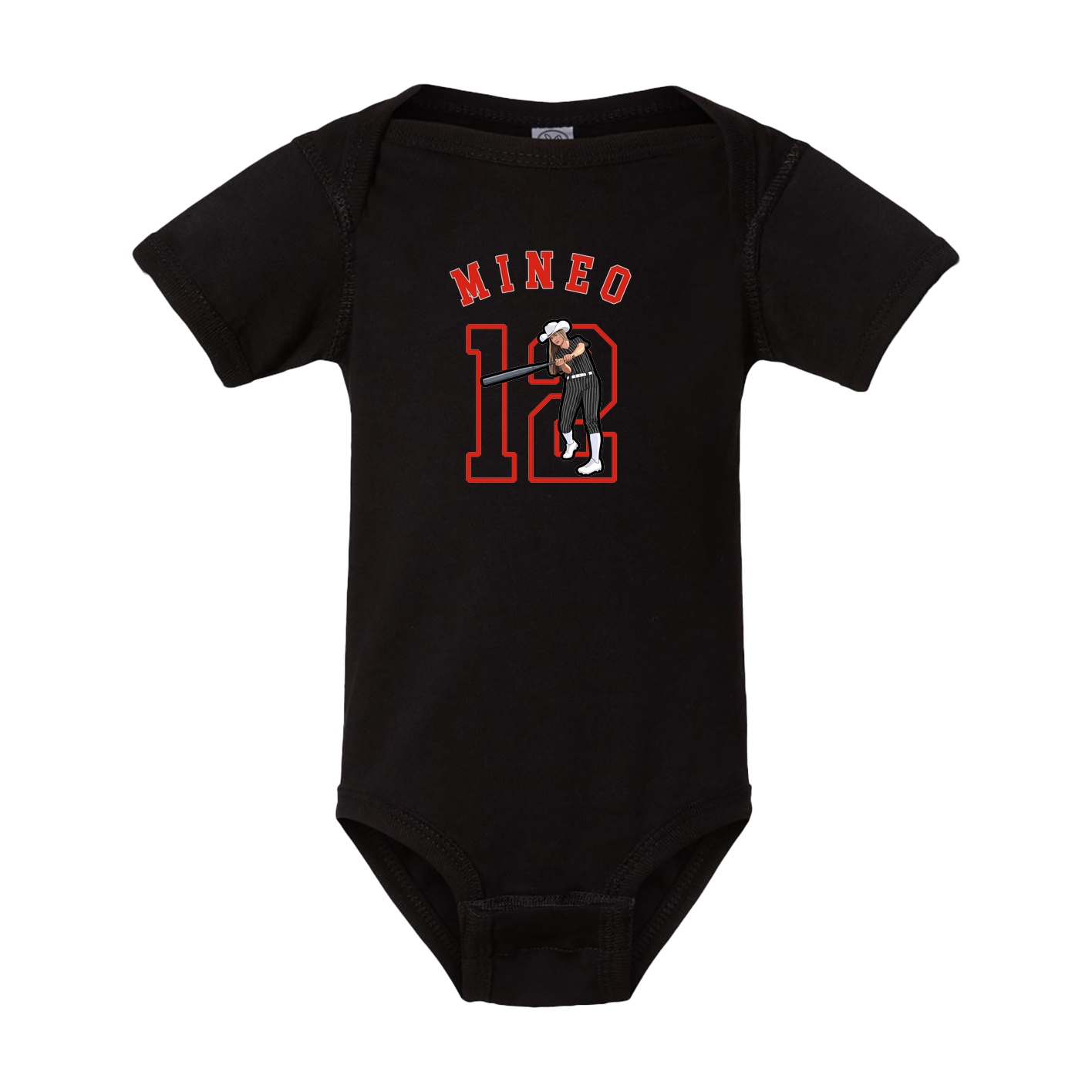 Baby Onesie — Shirsey Arch in Black