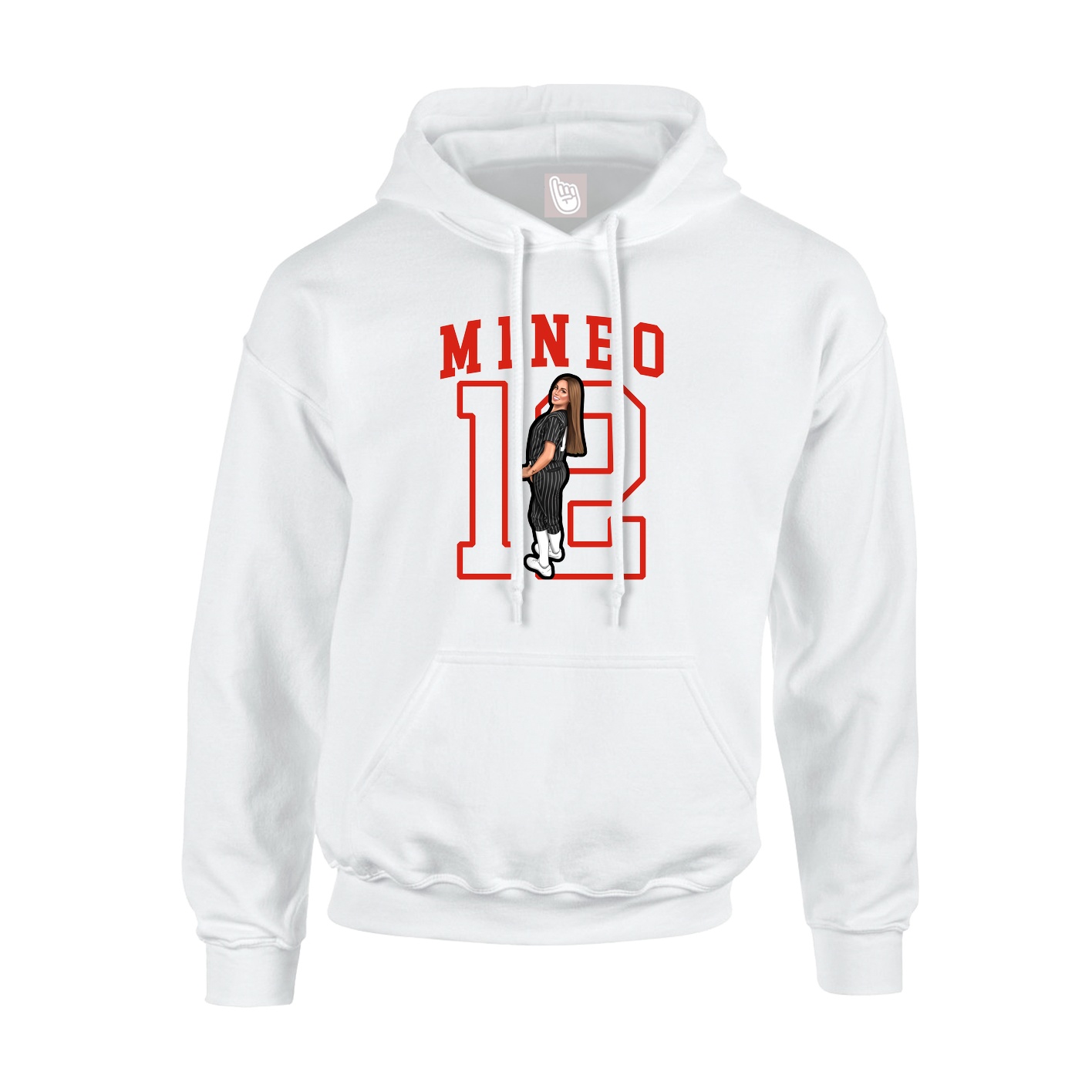 Youth Hoodie — Shirsey in White