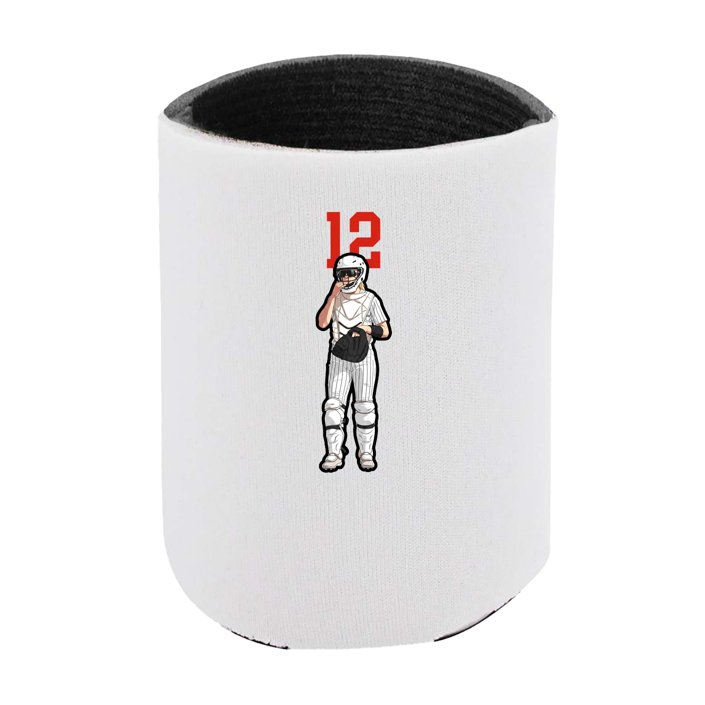 Can Holder — Number Top in White