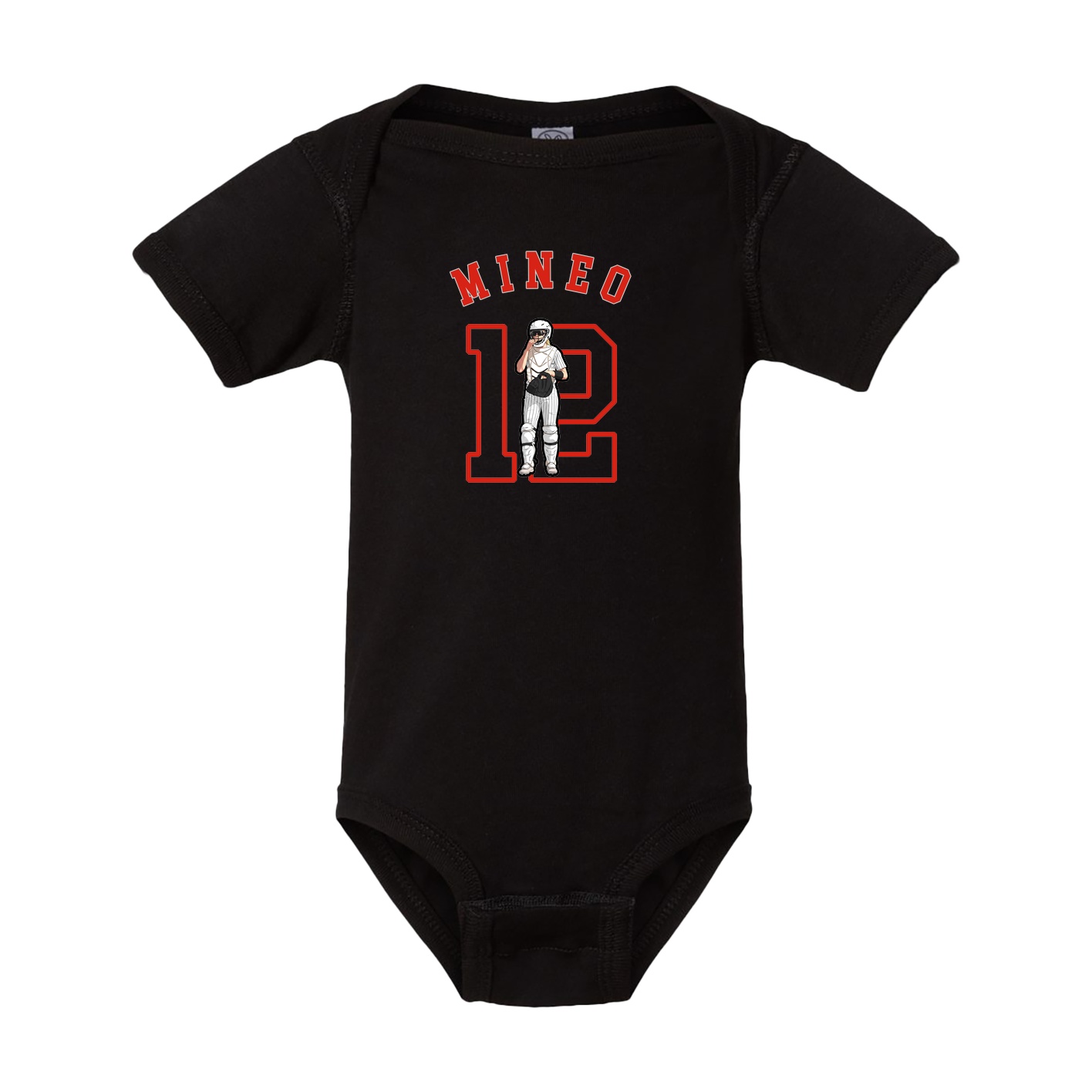 Baby Onesie — Shirsey Arch in Black