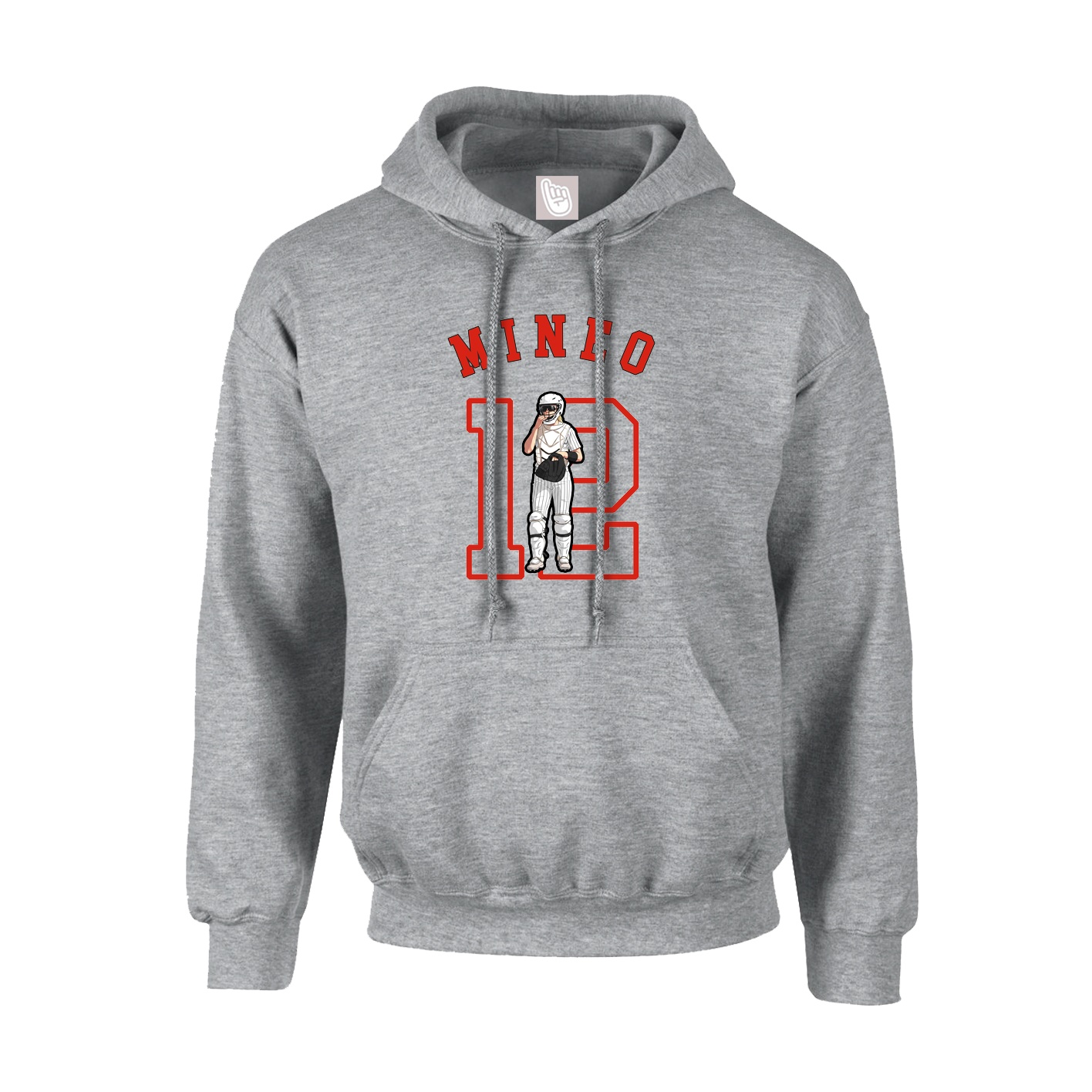 Hoodie — Shirsey Arch in Grey