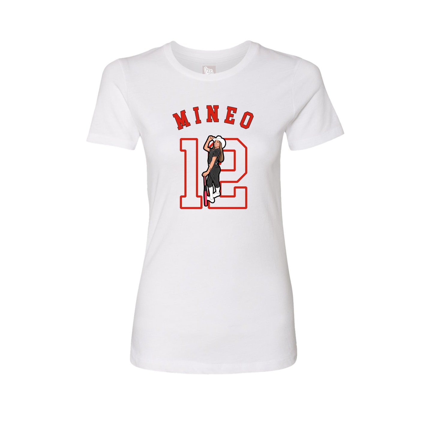 Womens Tee — Shirsey Arch in White