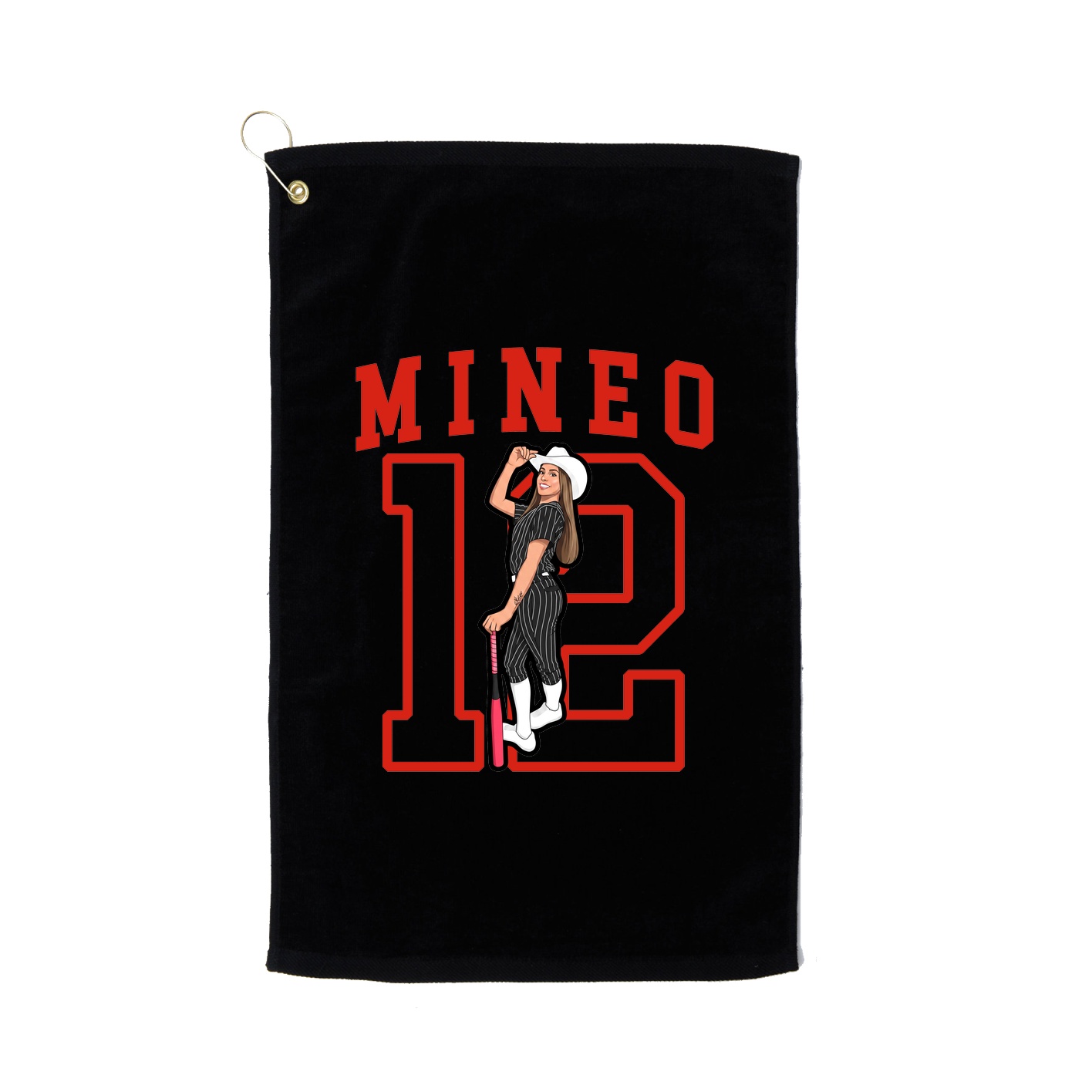 Golf Towel — Shirsey in Black