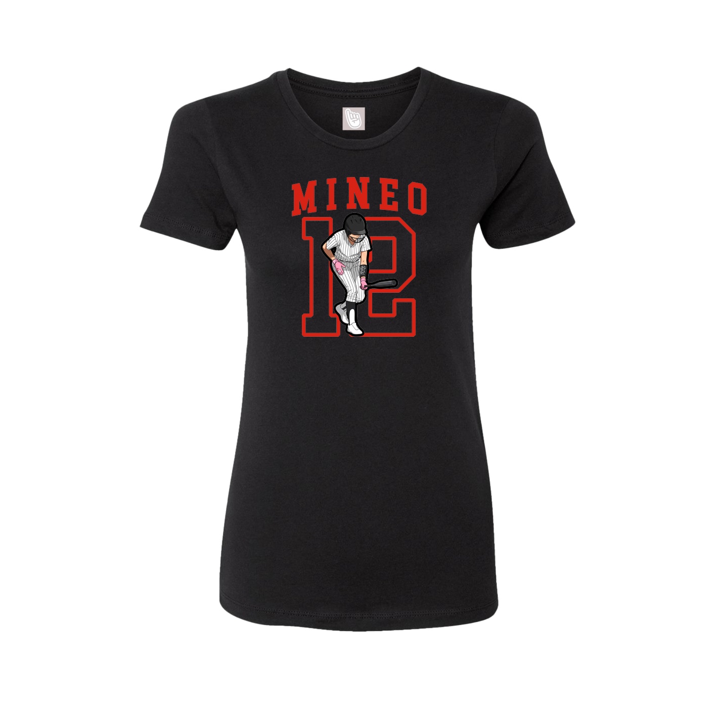 Fitted Women's Tee — Shirsey in Black